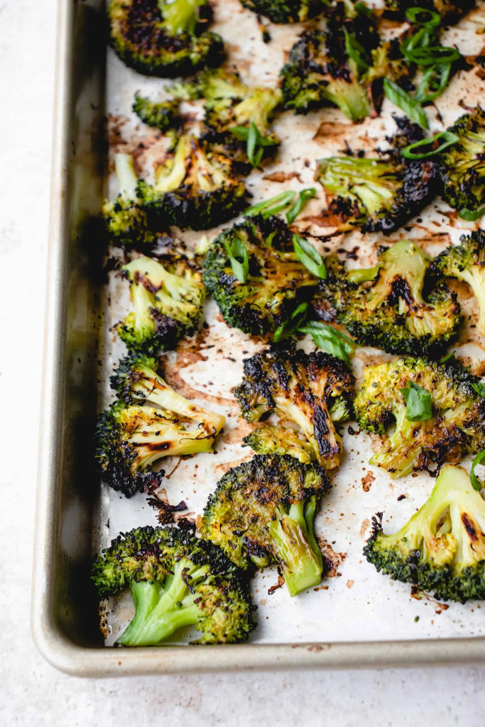 Crispy Oven Roasted Smashed Broccoli