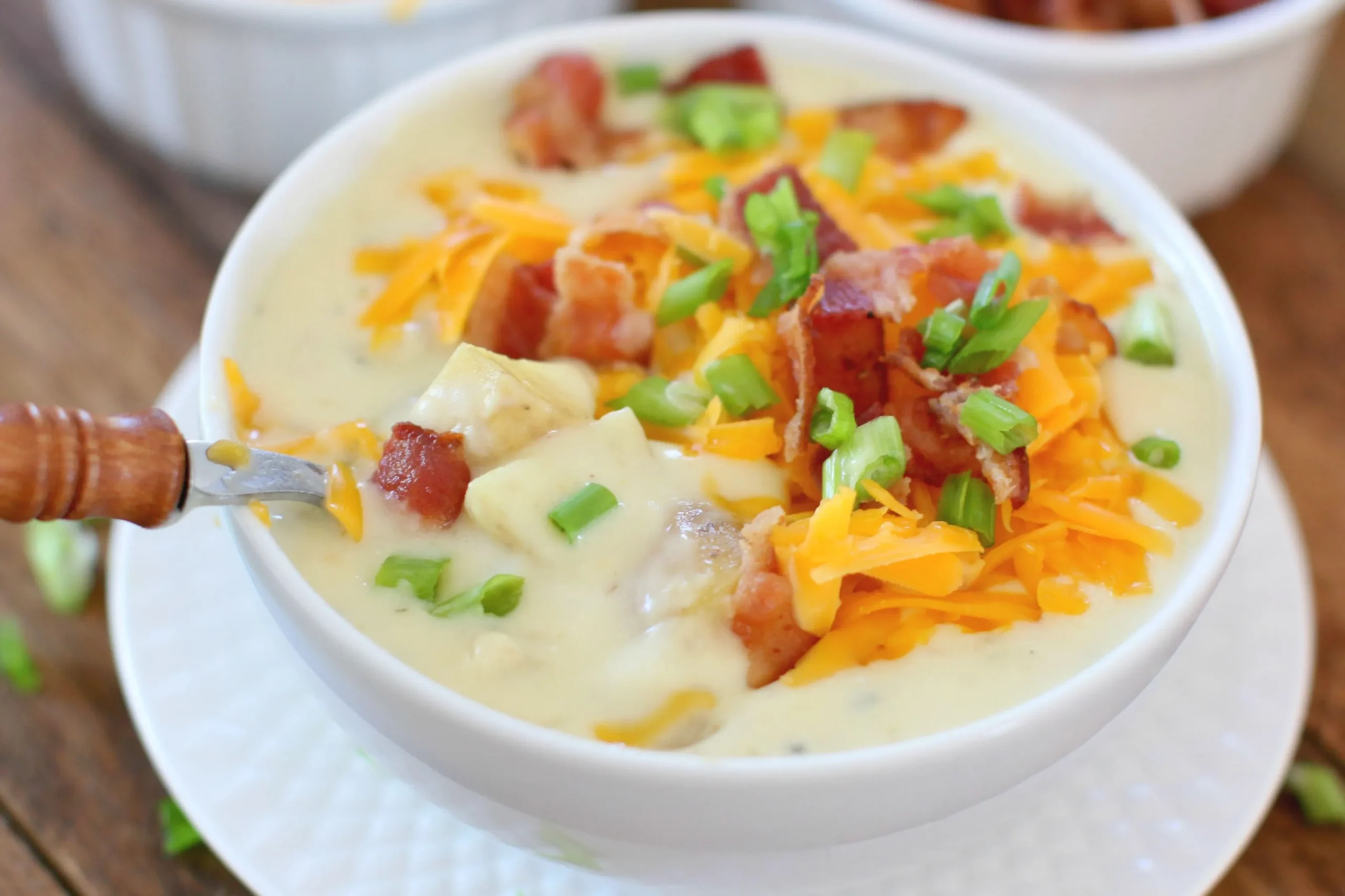 Crock Pot Bacon Chicken Potato Soup