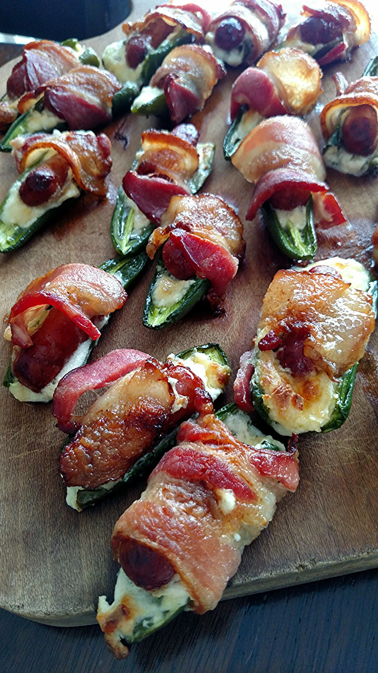 Crock Pot Bacon Wrapped Jalapeno Little Smokie Poppers
