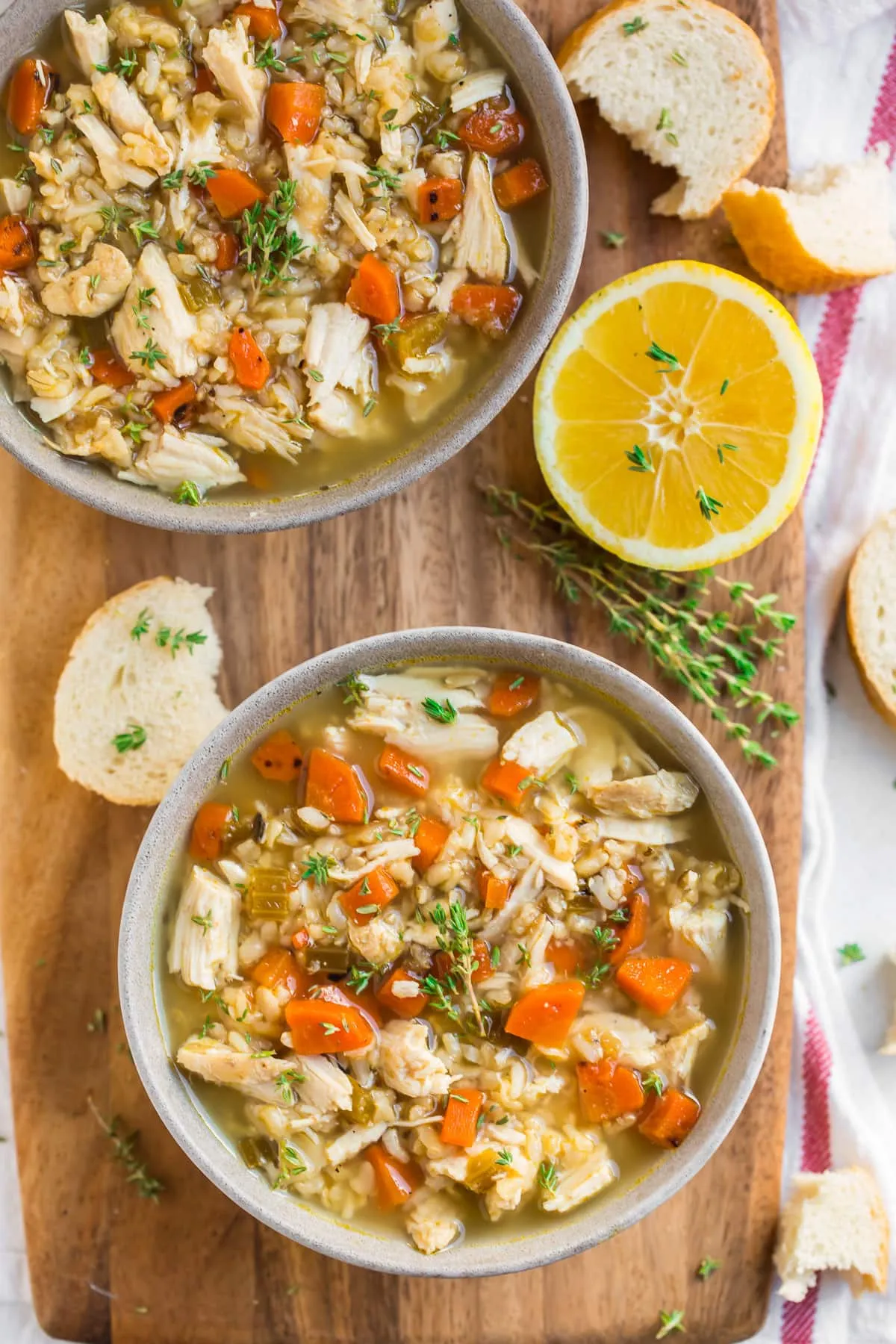Crock Pot Chicken Garbanzo Bean Soup