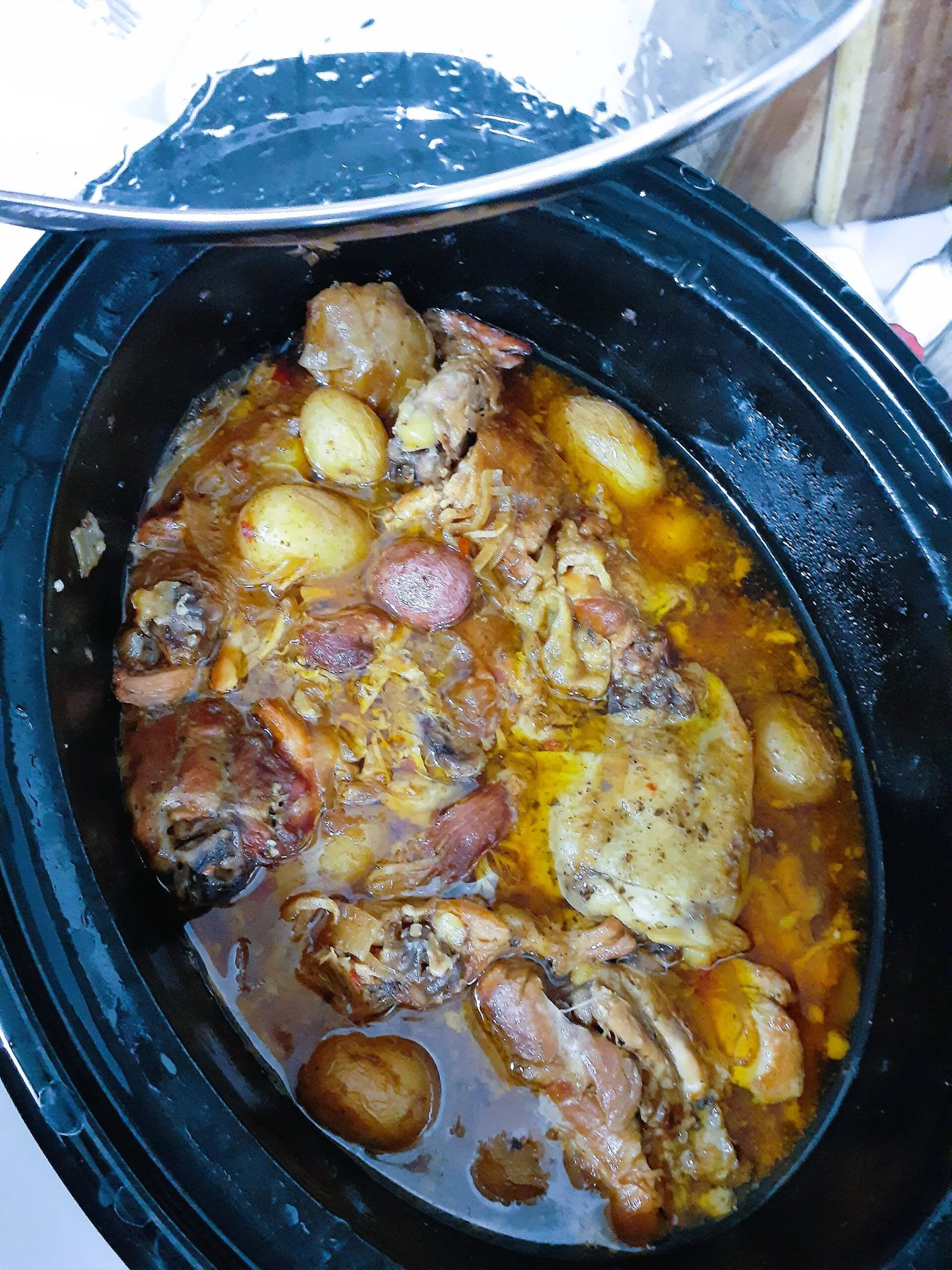 Crock Pot Chicken Potatoes