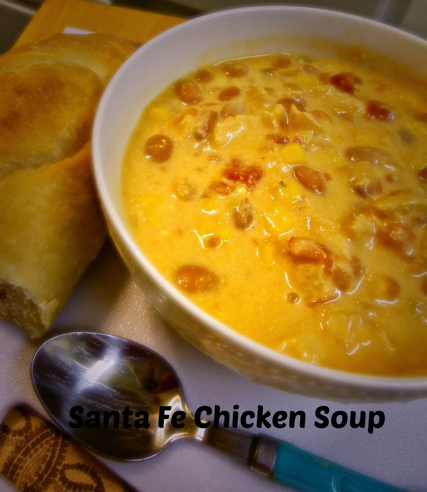 Crock Pot Chicken Santa Fe Soup