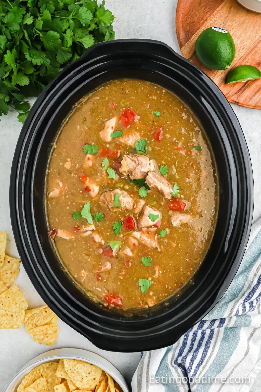 Crock Pot Chile Verde Soup
