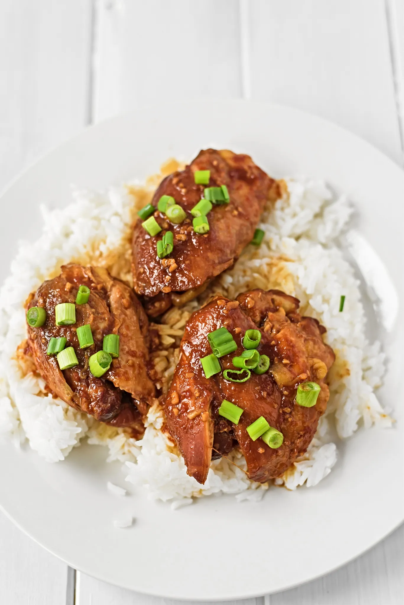 Crock Pot Honey Garlic Chicken Thighs
