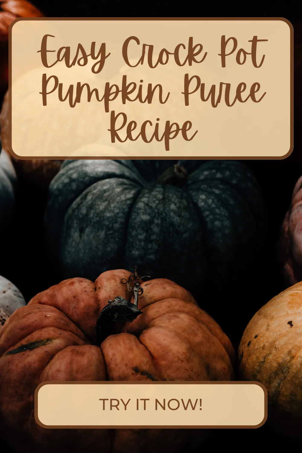 Crock Pot Pumpkin Puree