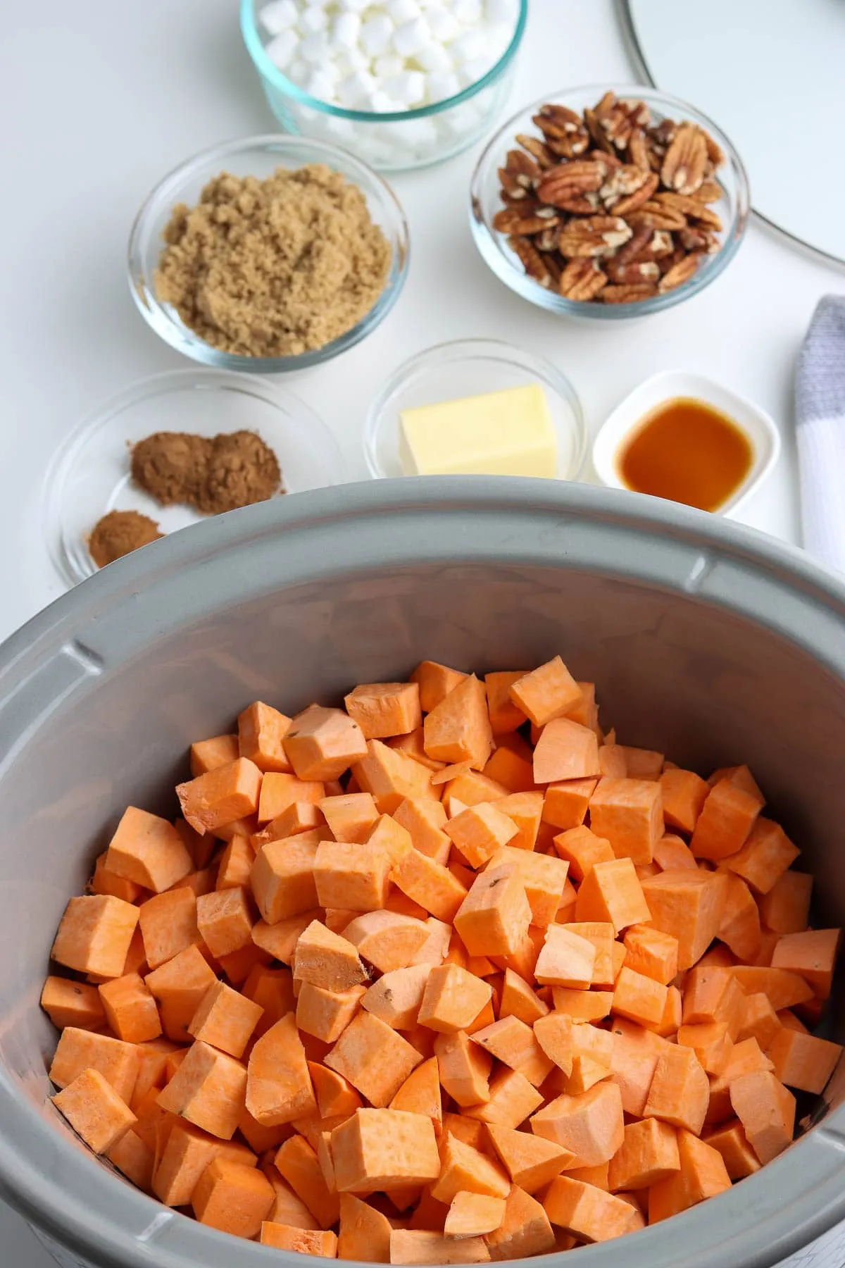Crock Pot Sweet Potato Casserole