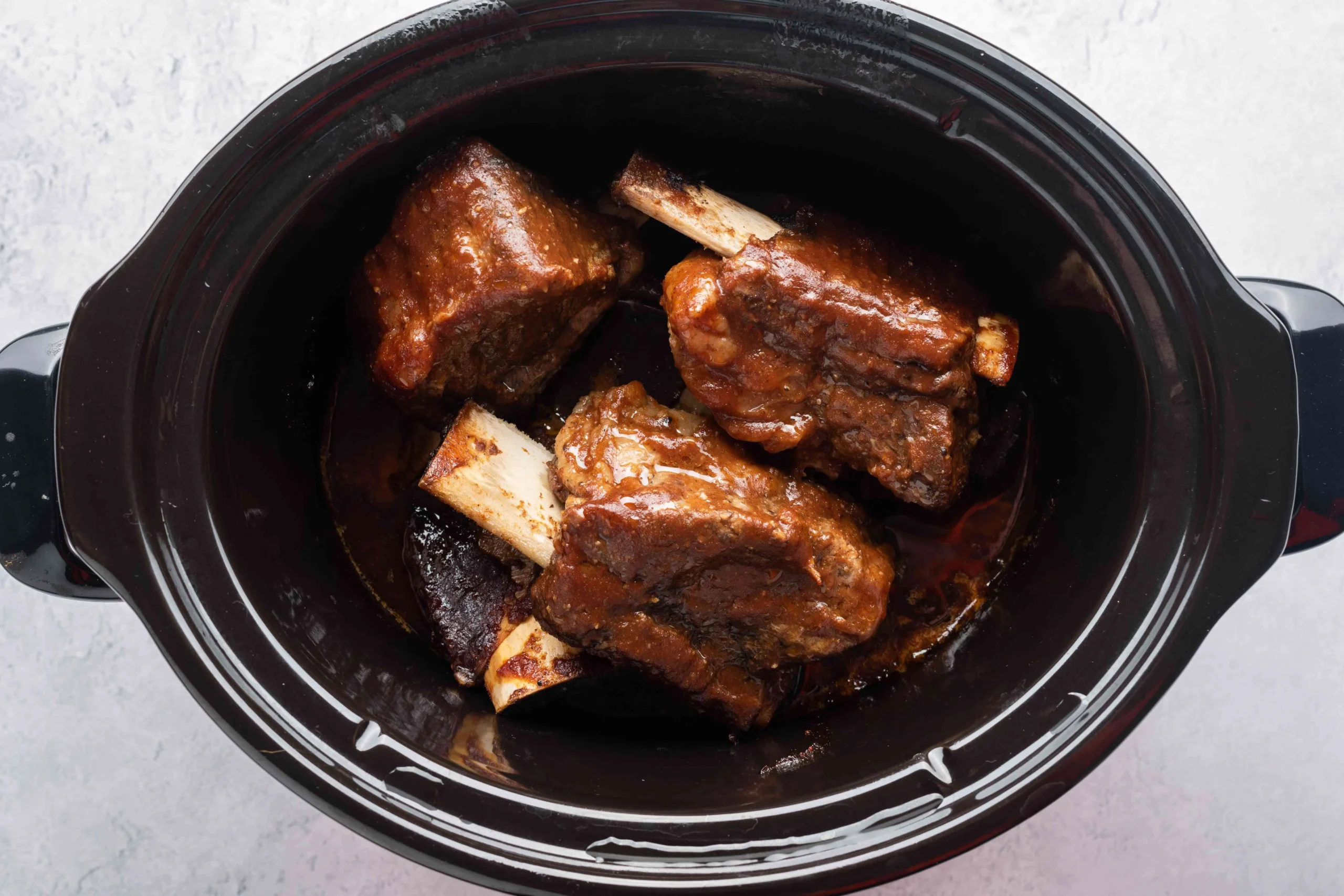 Crockpot BBQ Beef Short Ribs