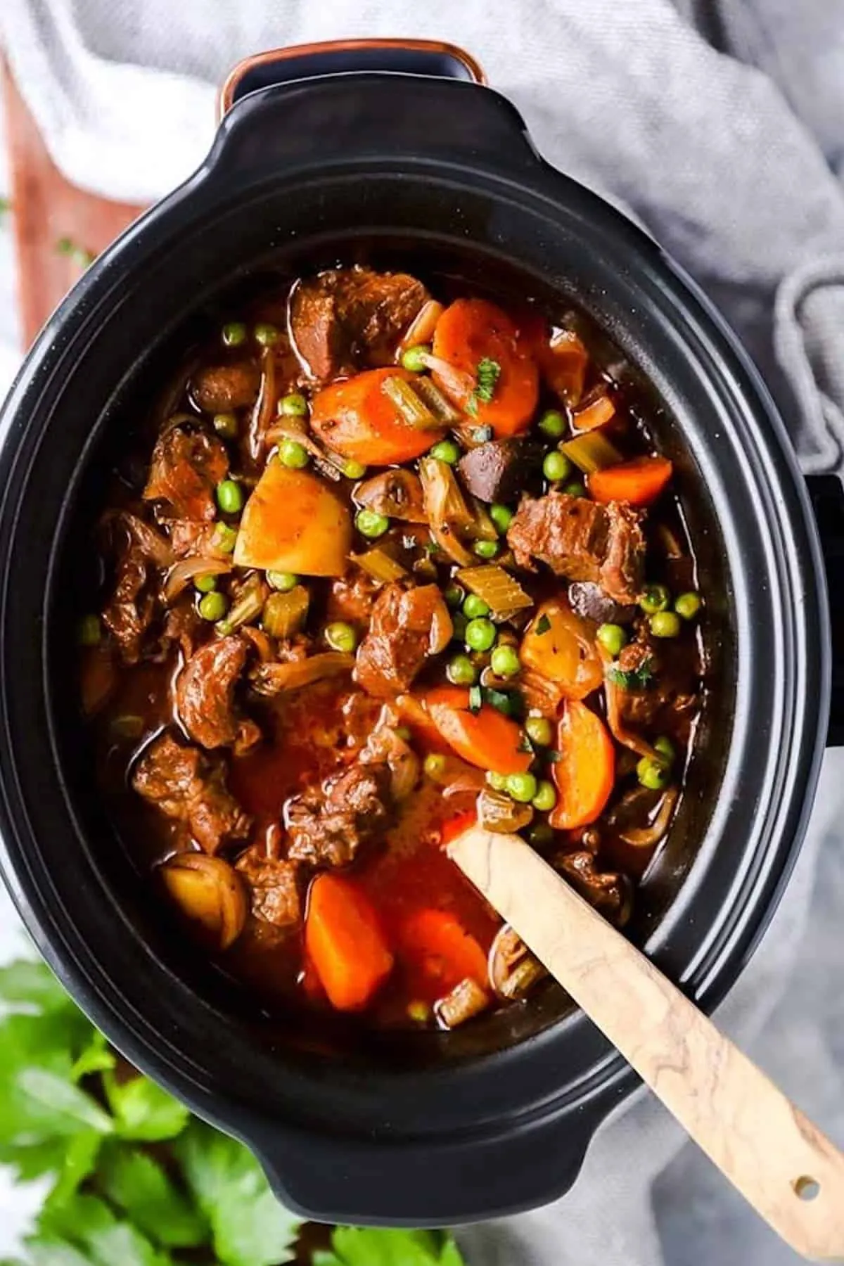Crockpot Beef Stew with Dumplings
