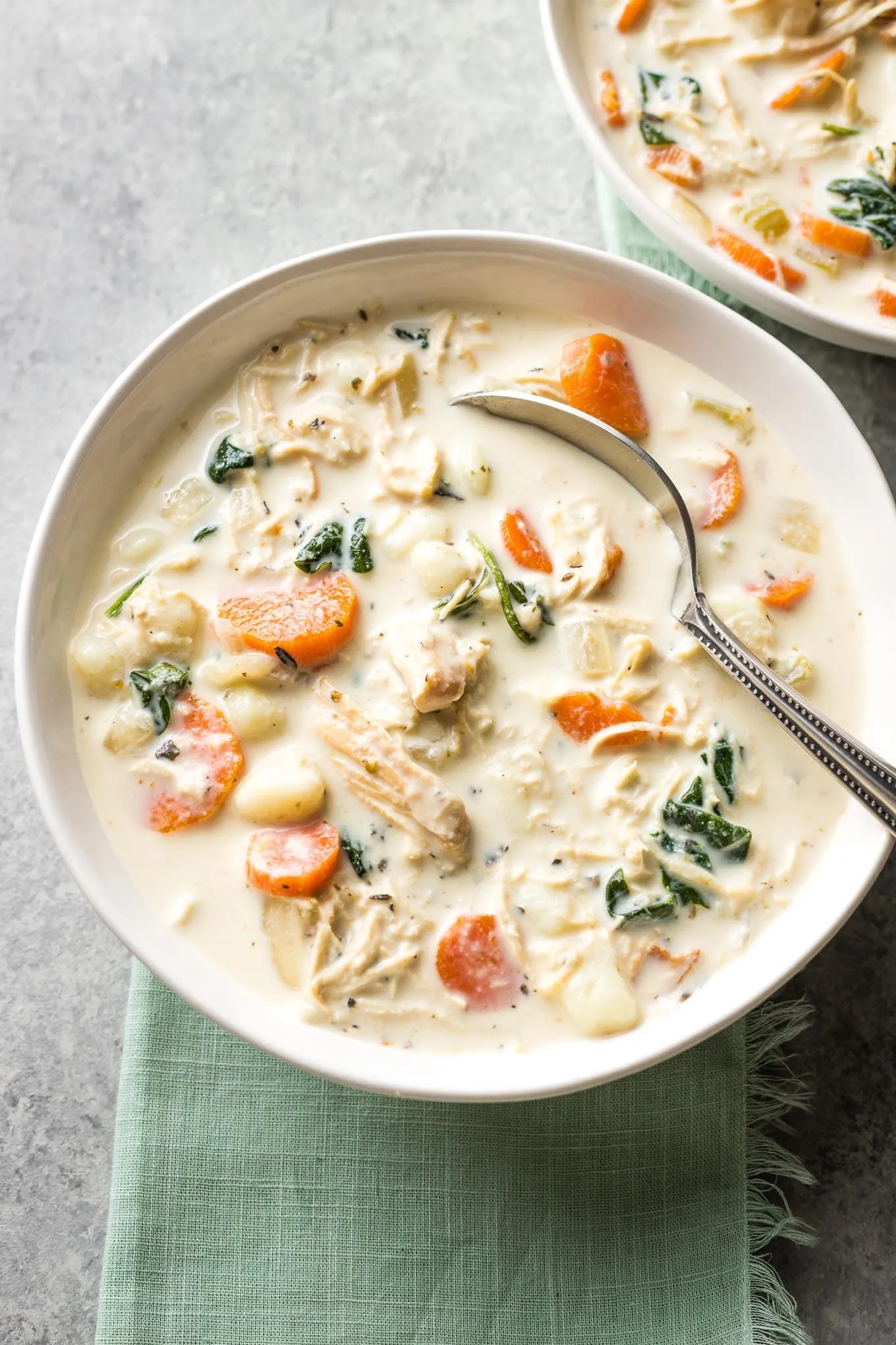 Crockpot Creamy Chicken Soup
