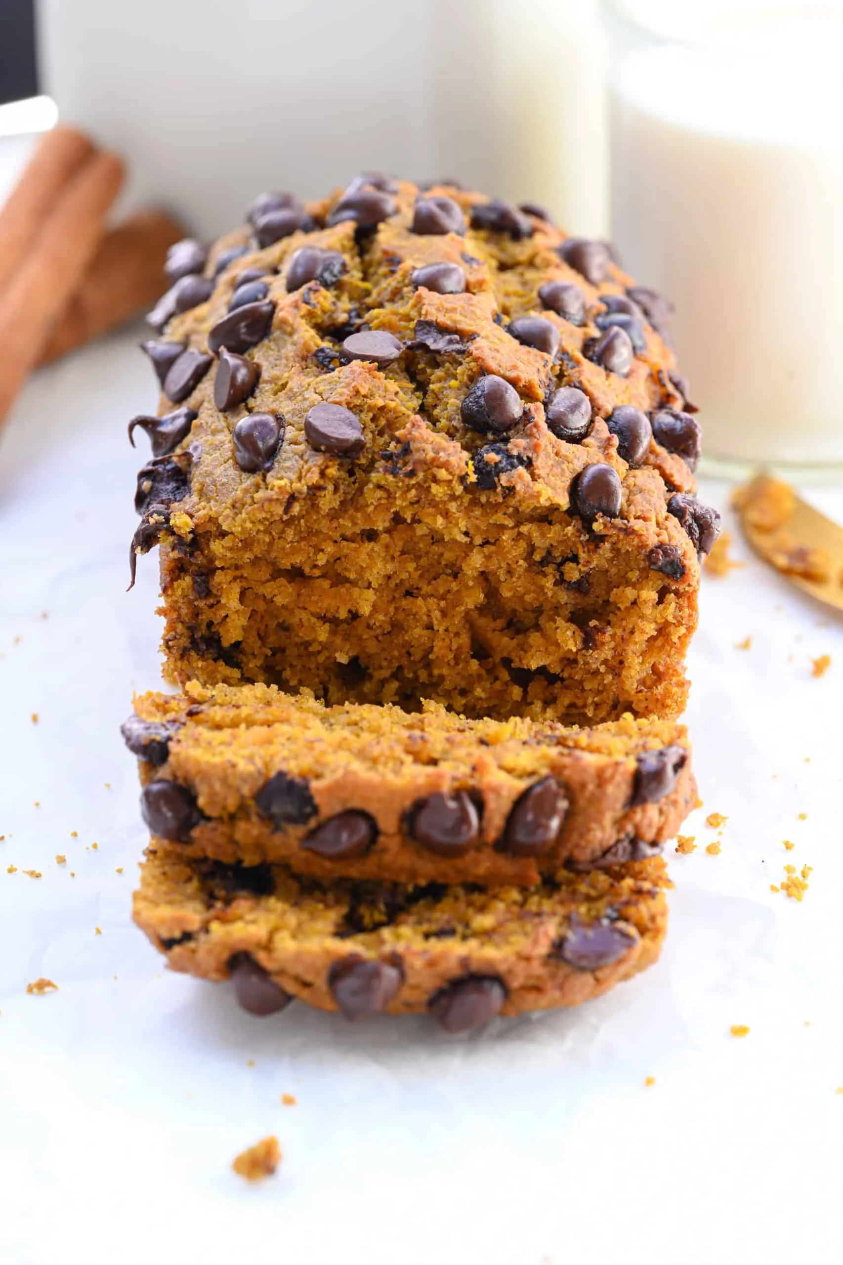 Crockpot Express Chocolate Chip Pumpkin Bread