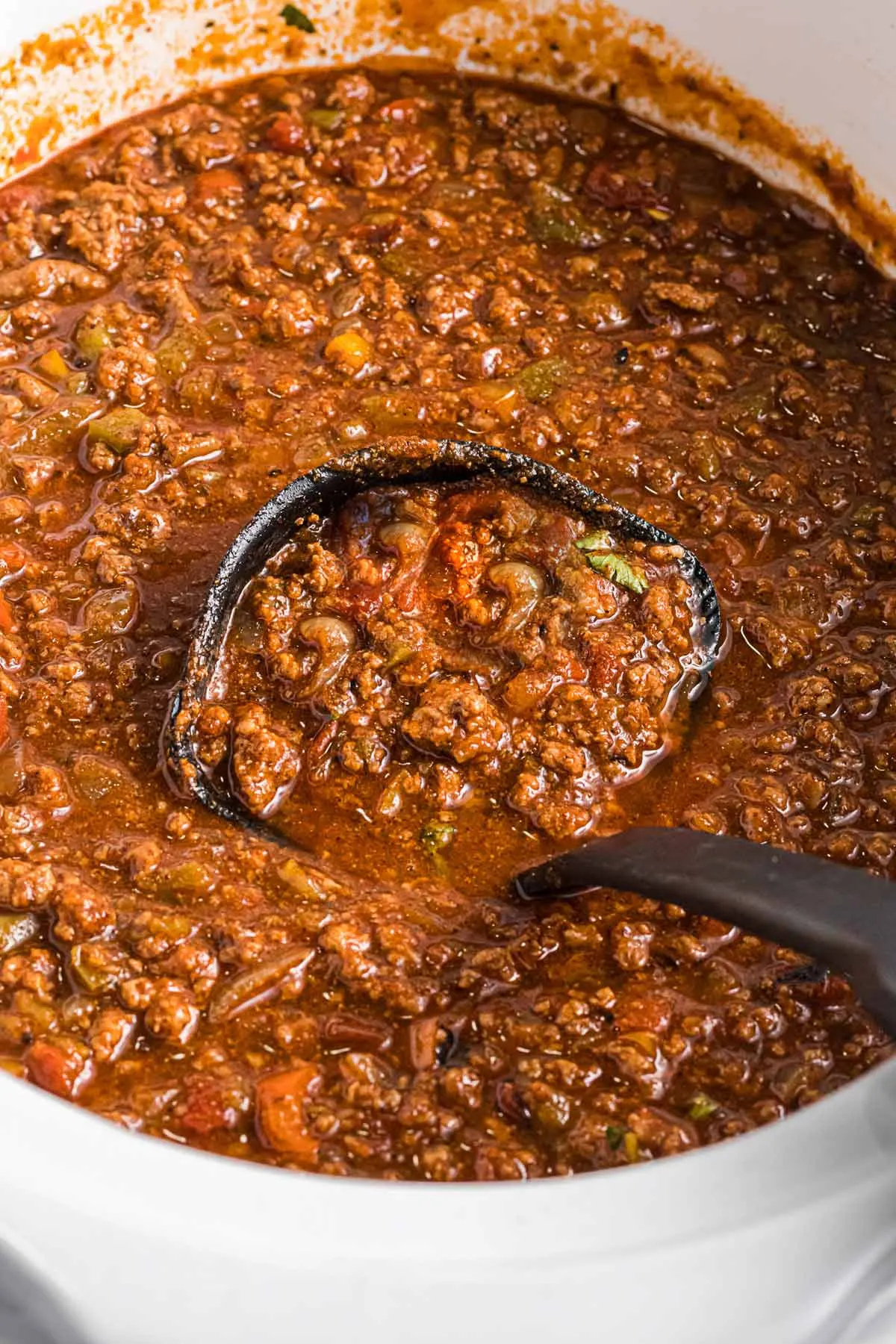 Crockpot No Bean Chili