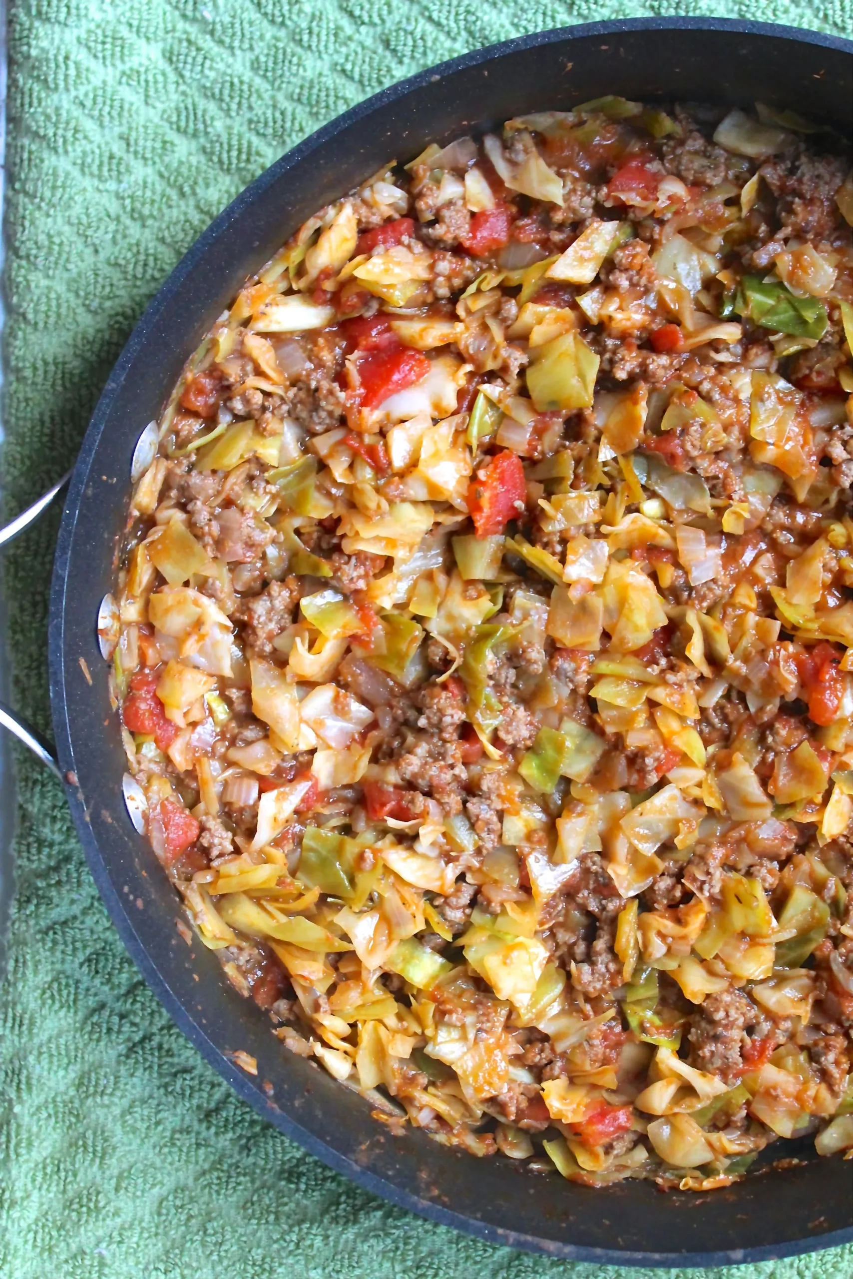 Crunchy Cabbage Skillet Dinner