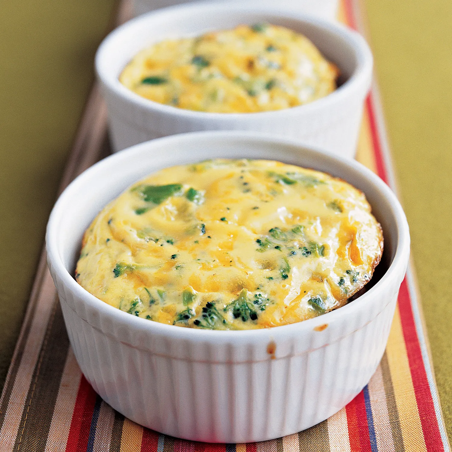 Crustless Broccoli Cheddar Quiche