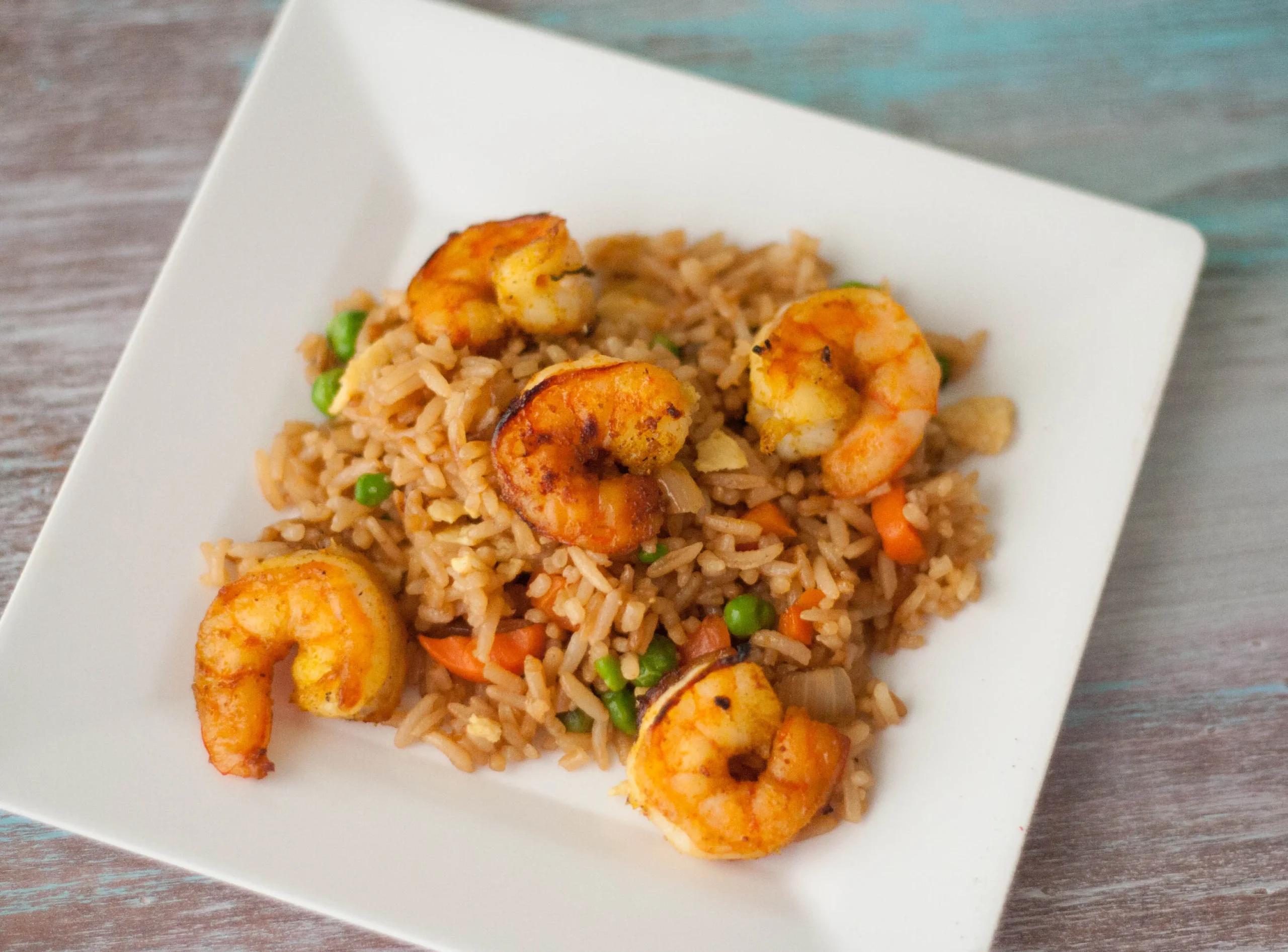 Curried Shrimp Fried Rice