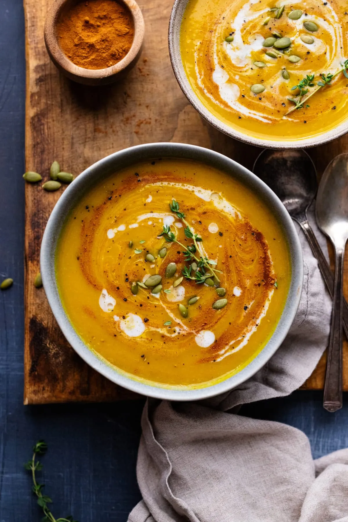 Curried Squash and Potato Soup