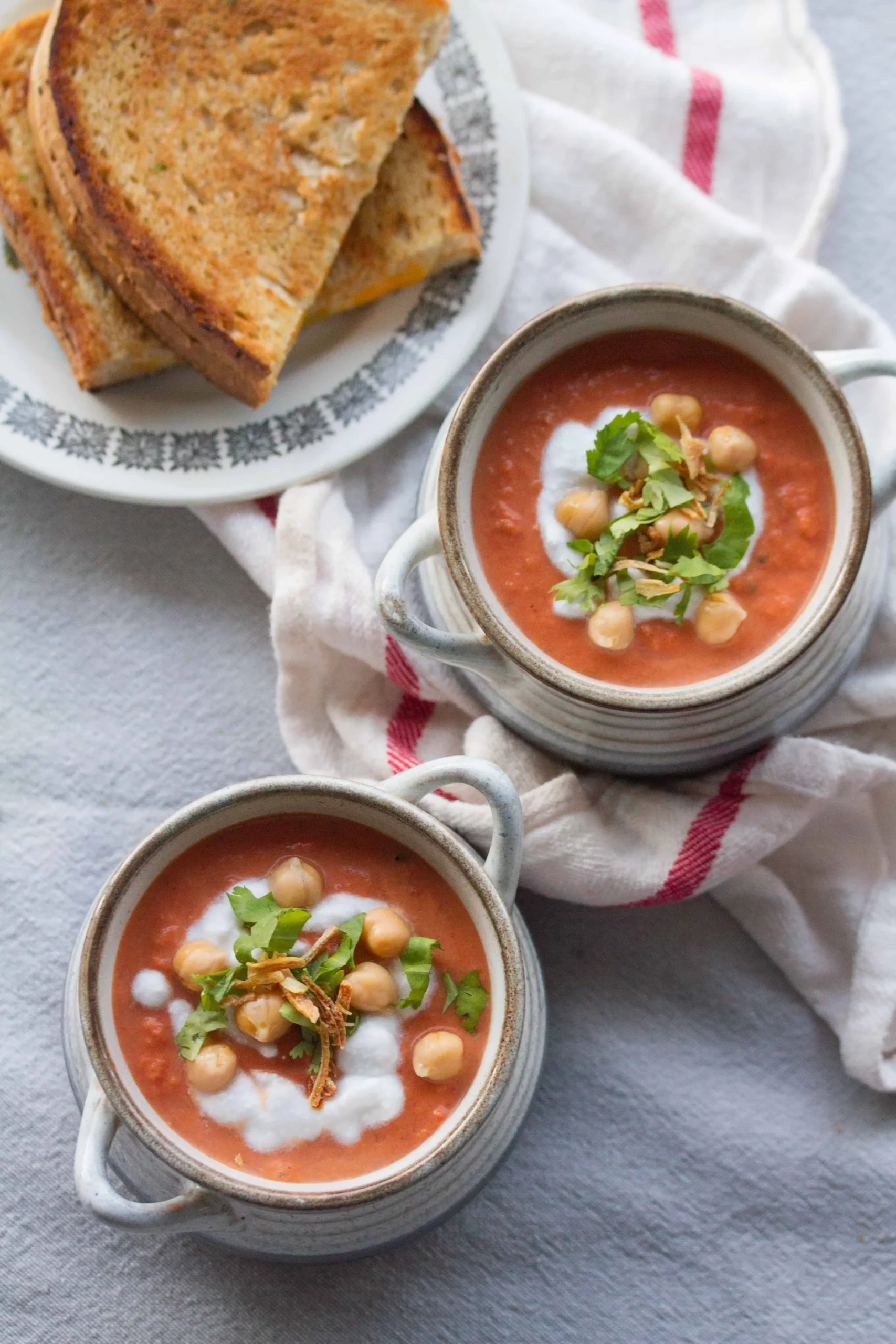 Dairy Free Tomato Coconut Soup