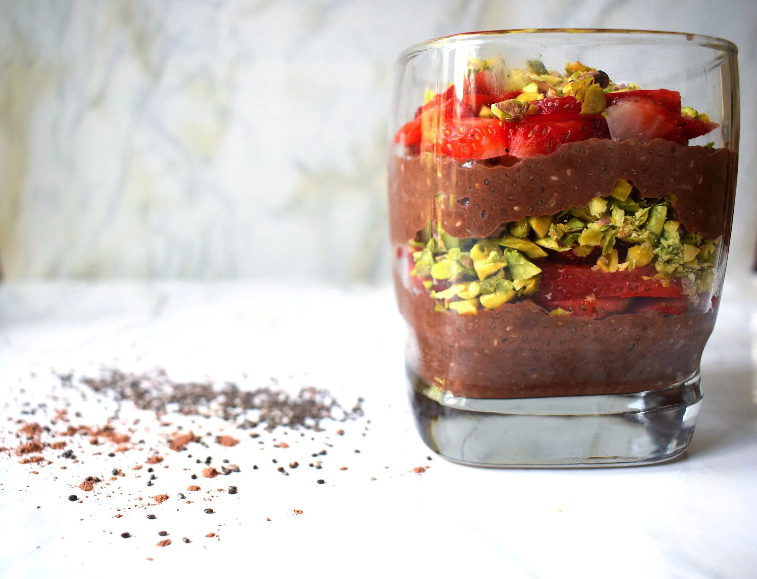 Dark and Mysterious Chocolate Chia Seed Pudding