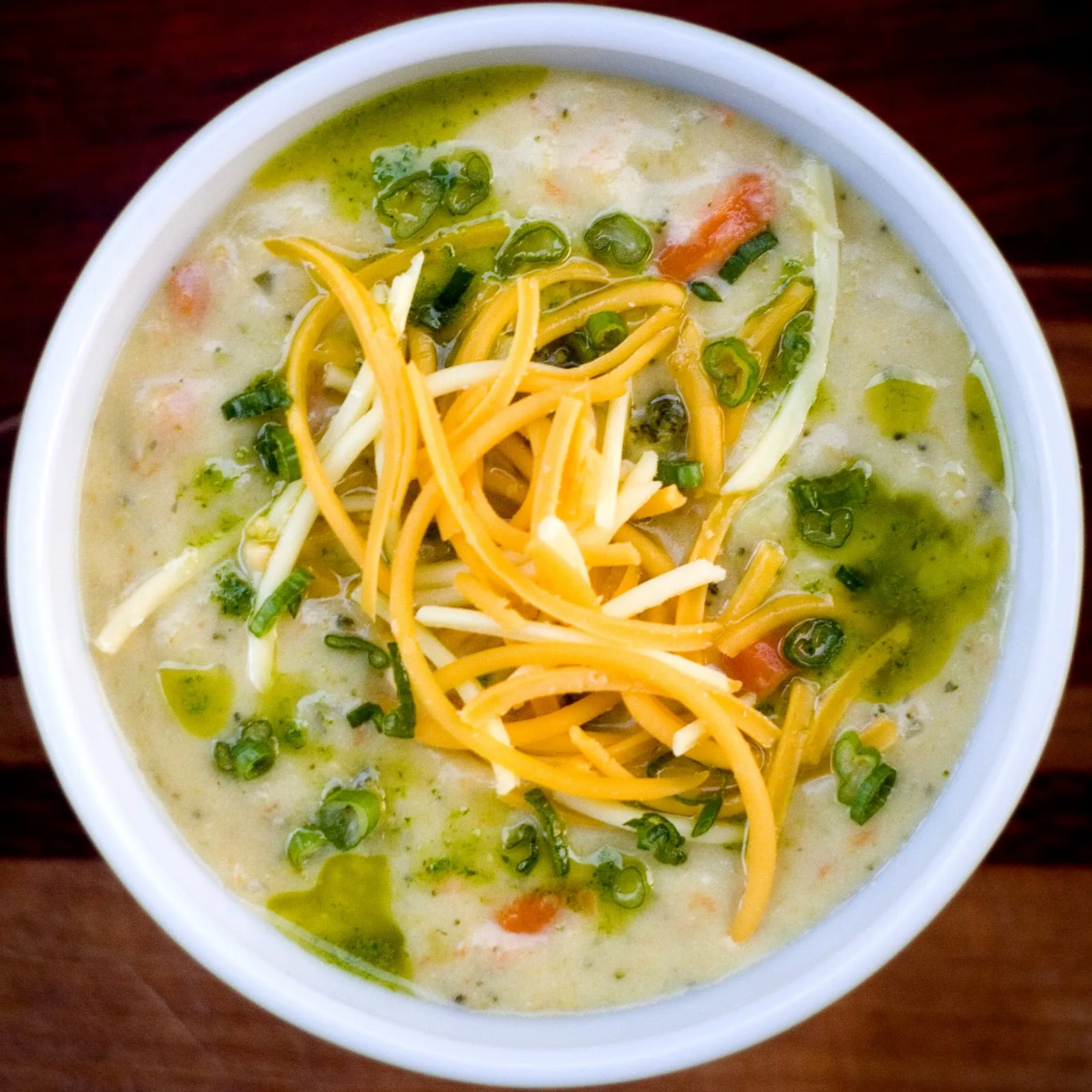 Decadent Broccoli Cheese Chowder