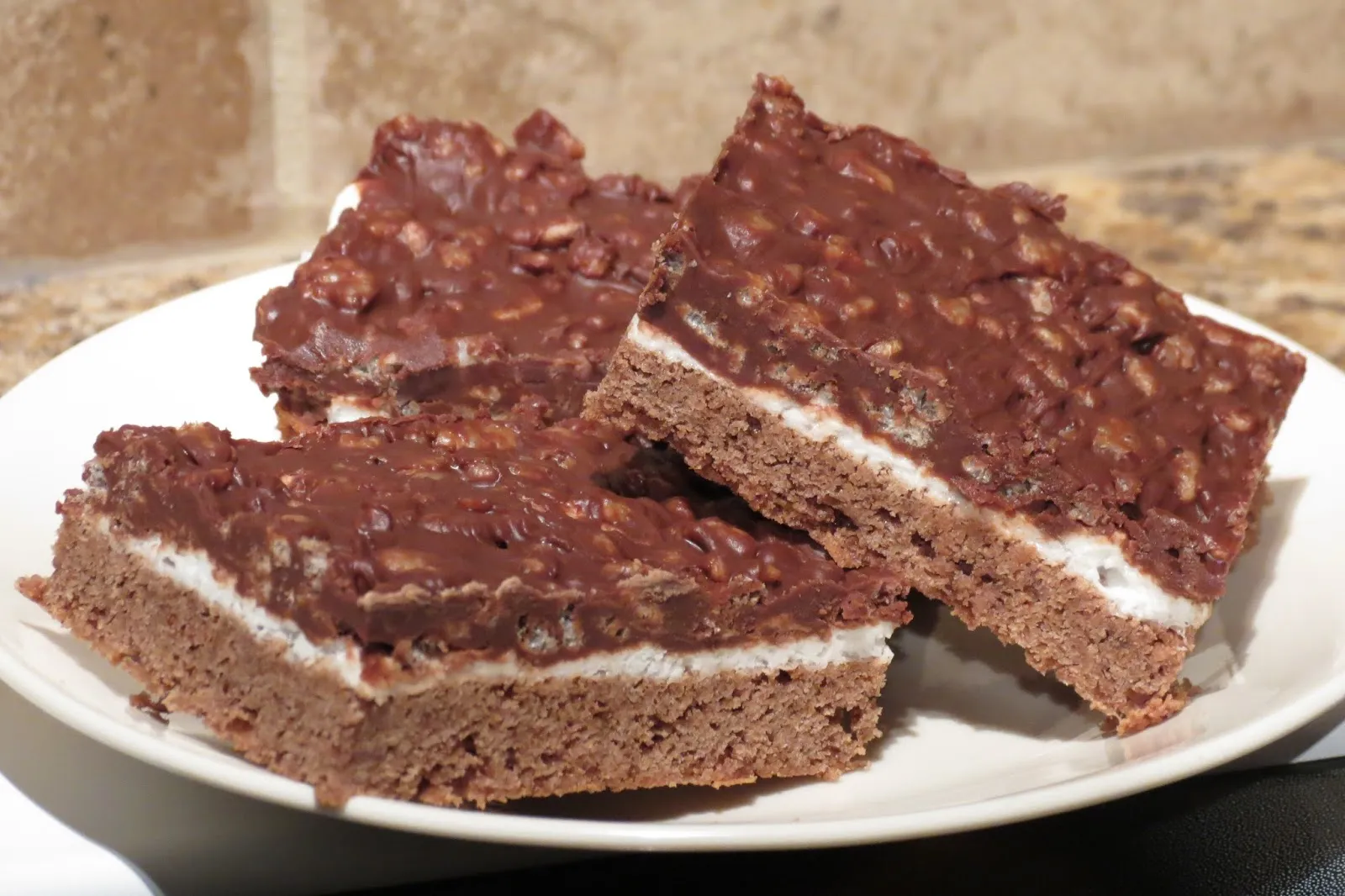 Deluxe Chocolate Marshmallow Bars