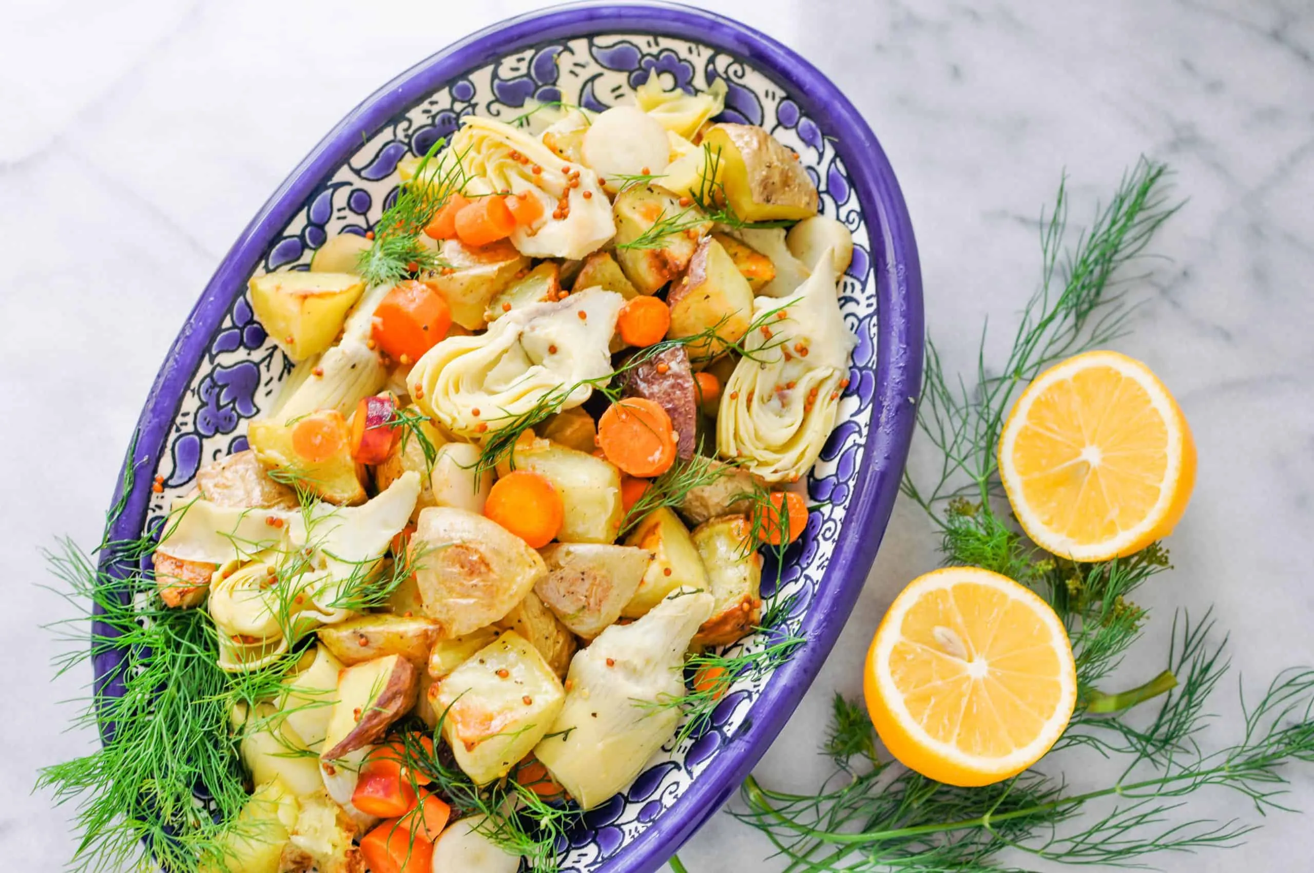 Dill Artichoke Potato Salad