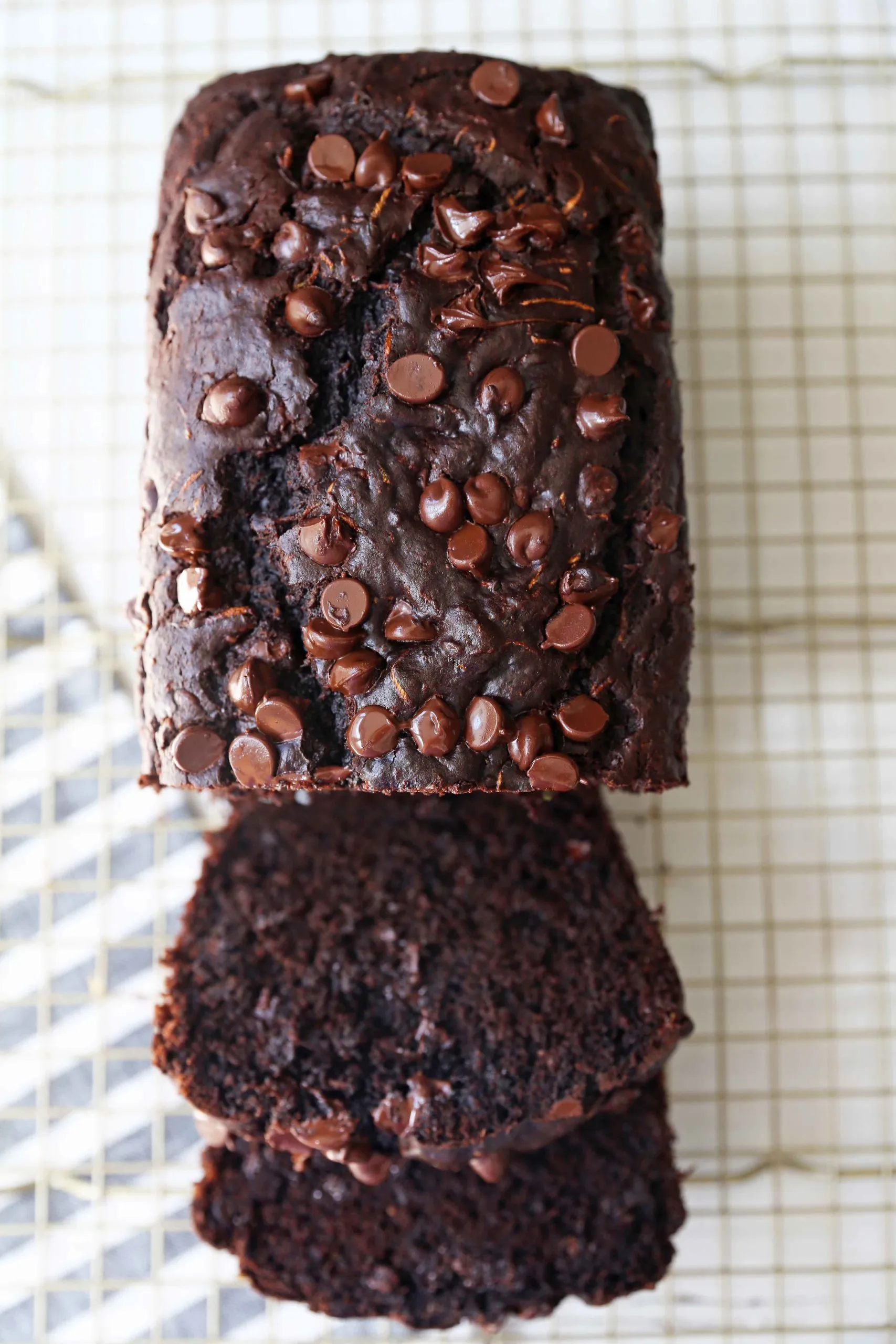 Double Chocolate Zucchini Loaf
