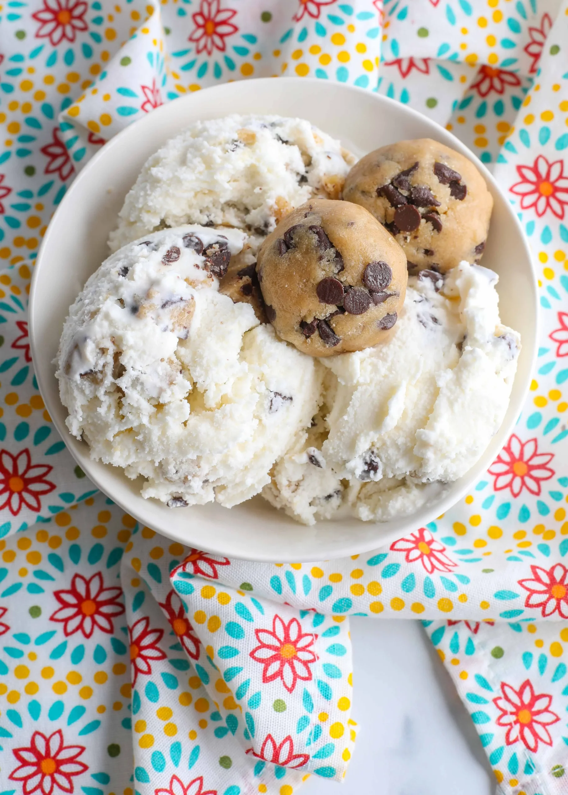 Double Dark Chocolate Cookie Dough Ice Cream