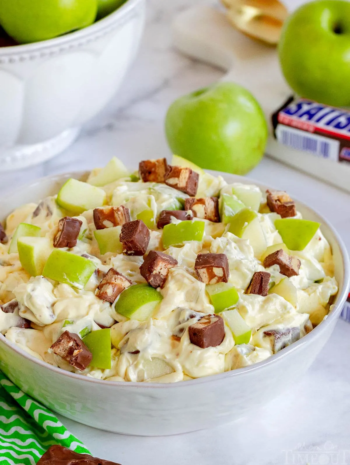 Double Snicker Apple Salad