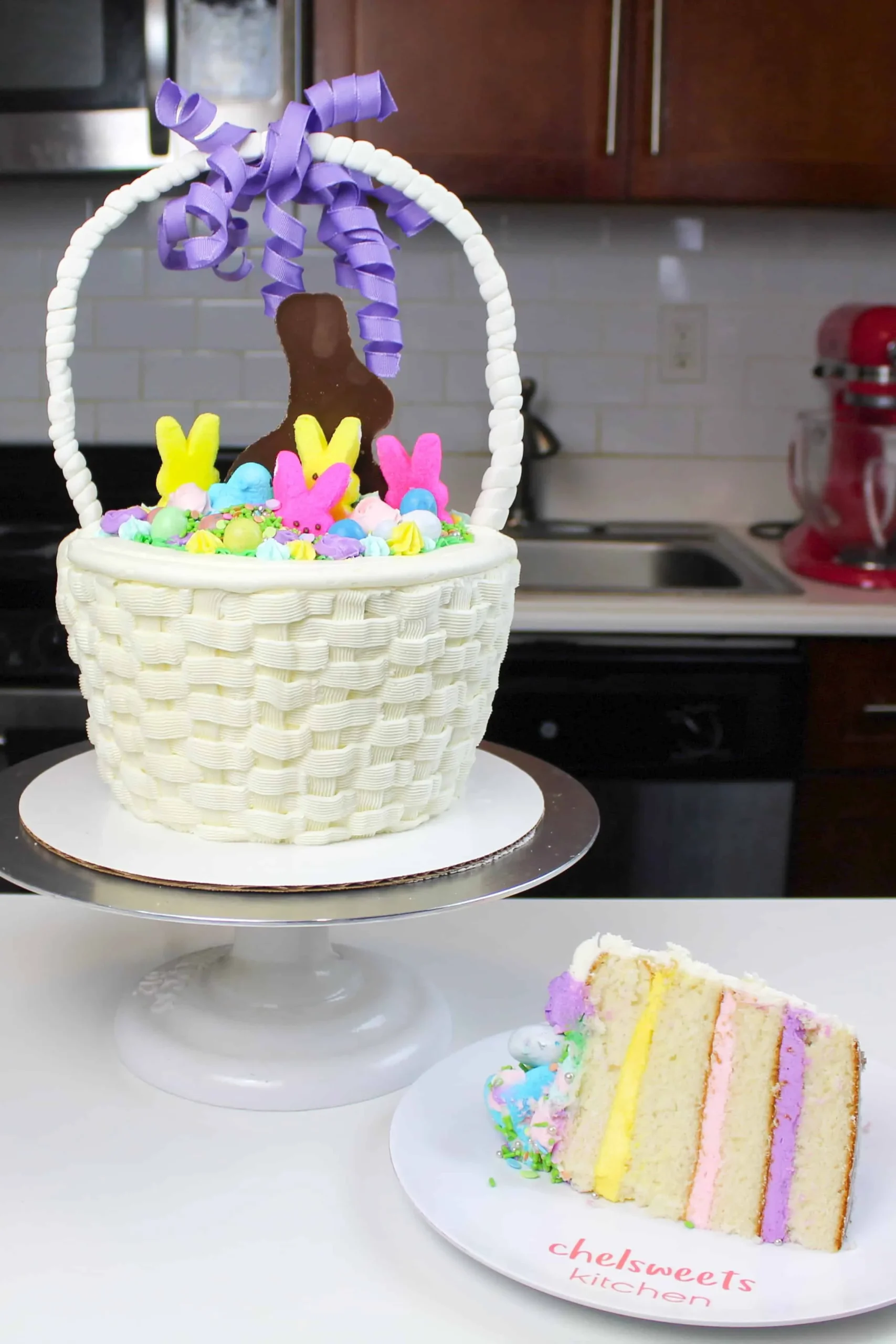 Easter Basket Cake Instructions
