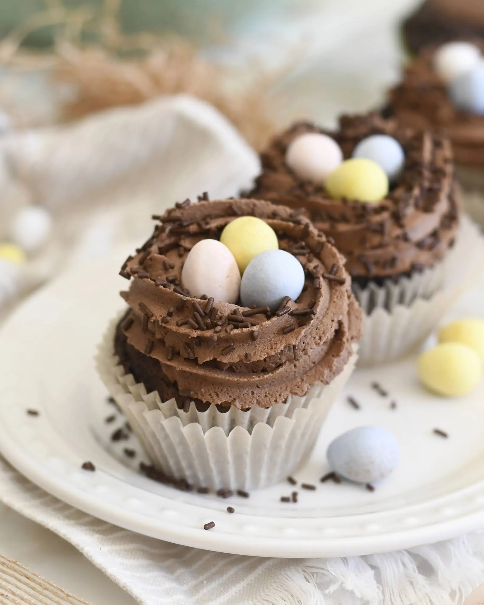 Easter Egg Cupcakes