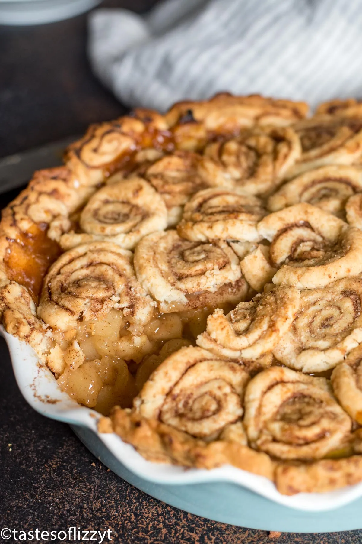Easy Apple Pie Cinnamon Rolls
