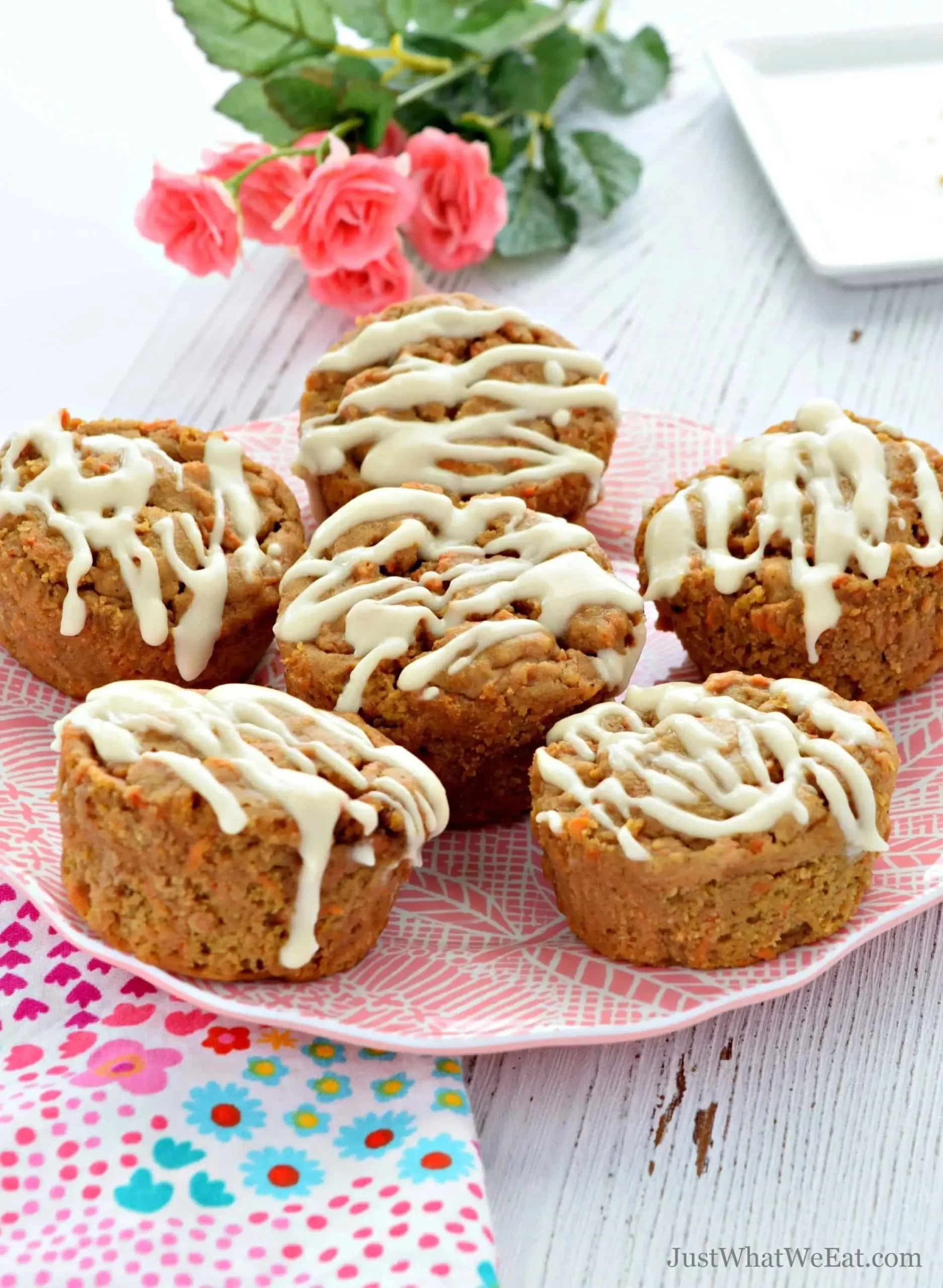 Easy Blender Carrot Cake Muffins Gluten Free Vegan