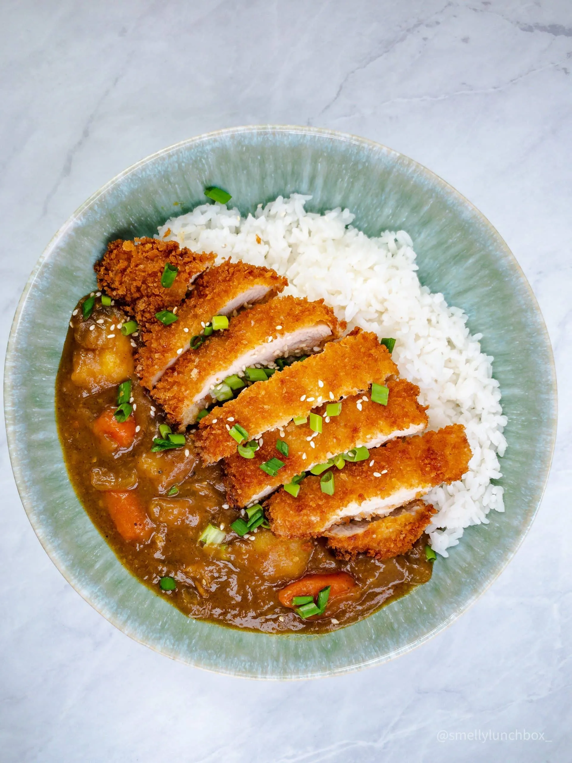 Easy Chicken Katsu Bowls Curry Mayo