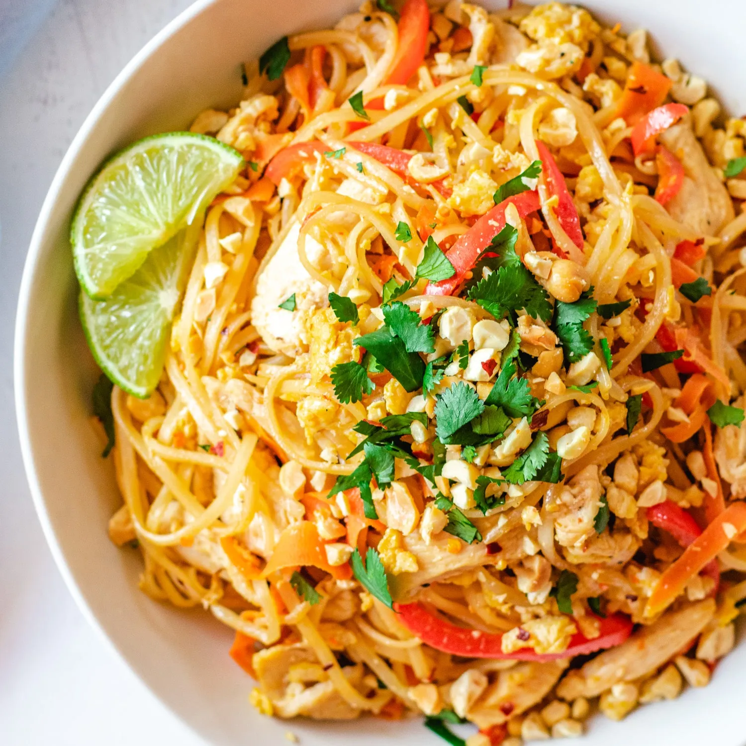 Easy Chicken Pad Thai