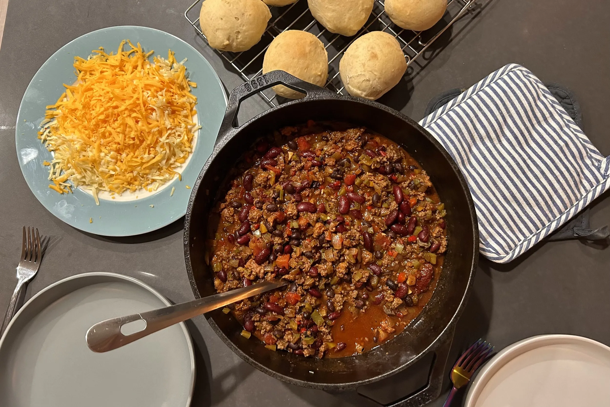 Easy Chorizo Bison Chili