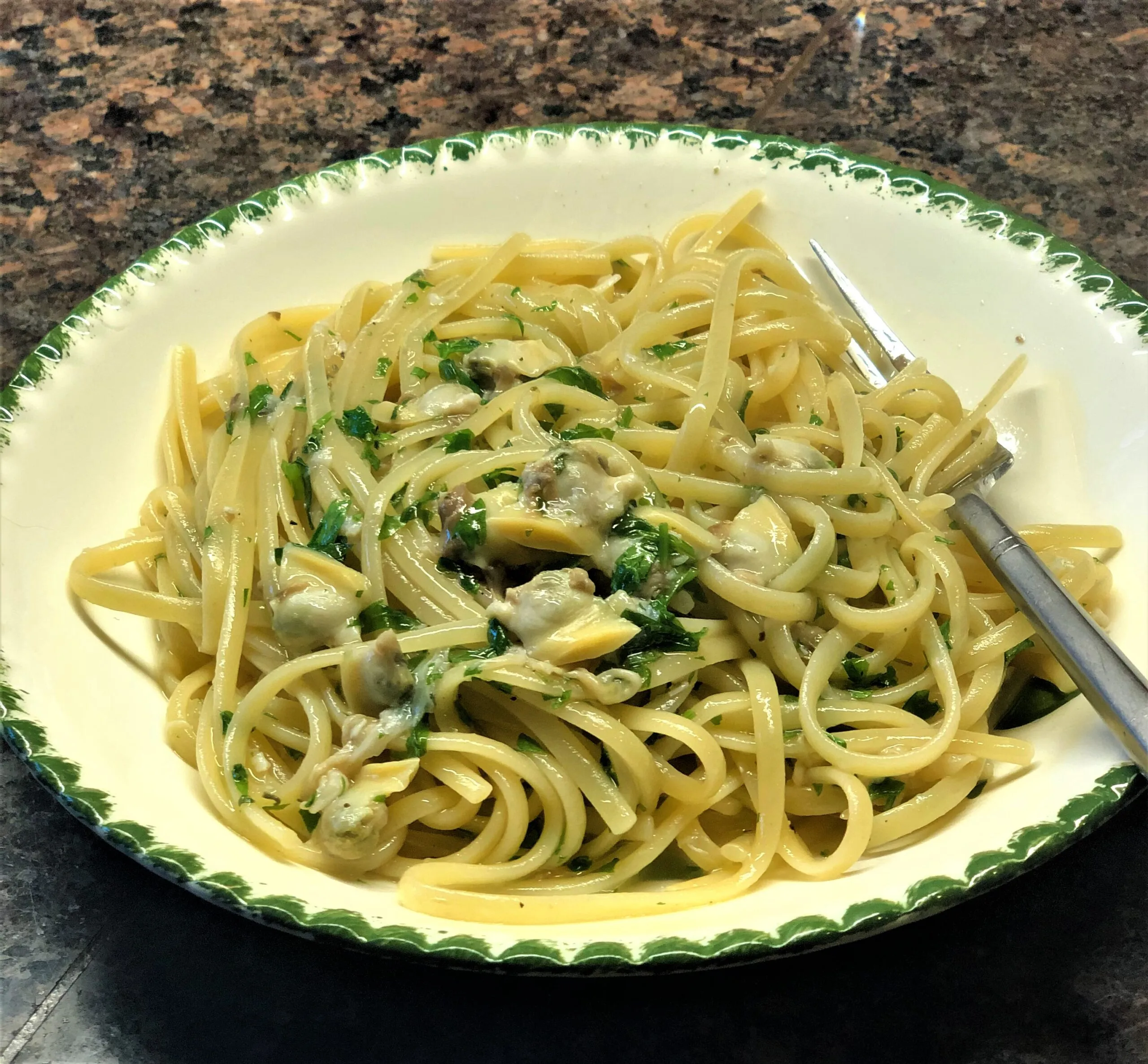 Easy Clam Sauce with Low Calorie Version