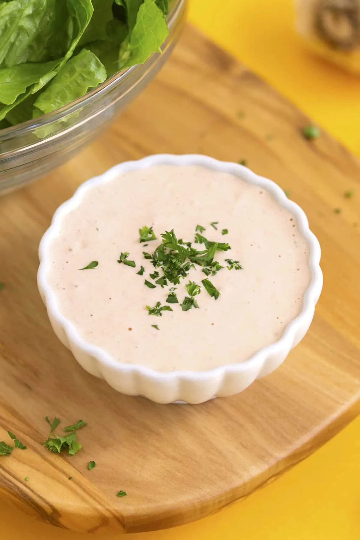 Easy Creamy Salsa Dressing