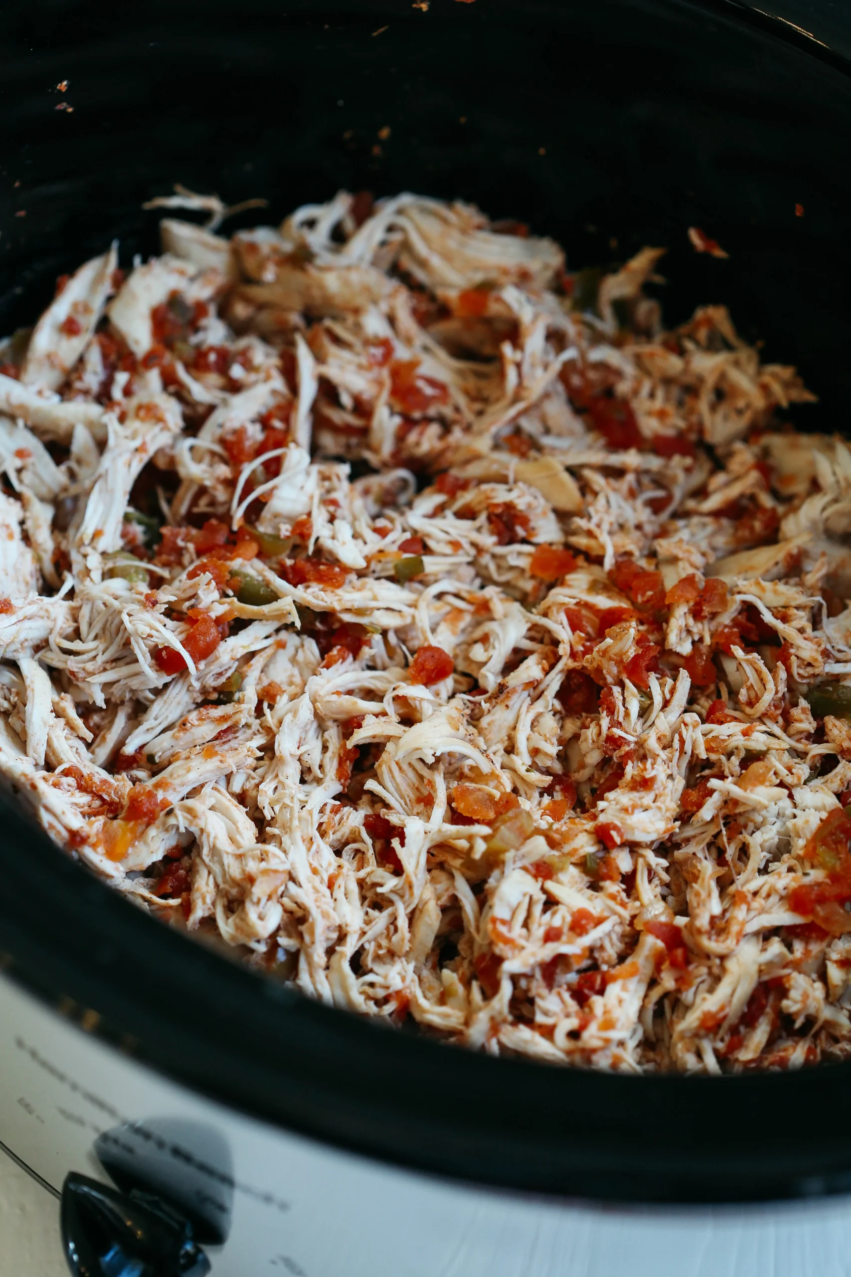 Easy Crockpot Chicken Salsa and Rice