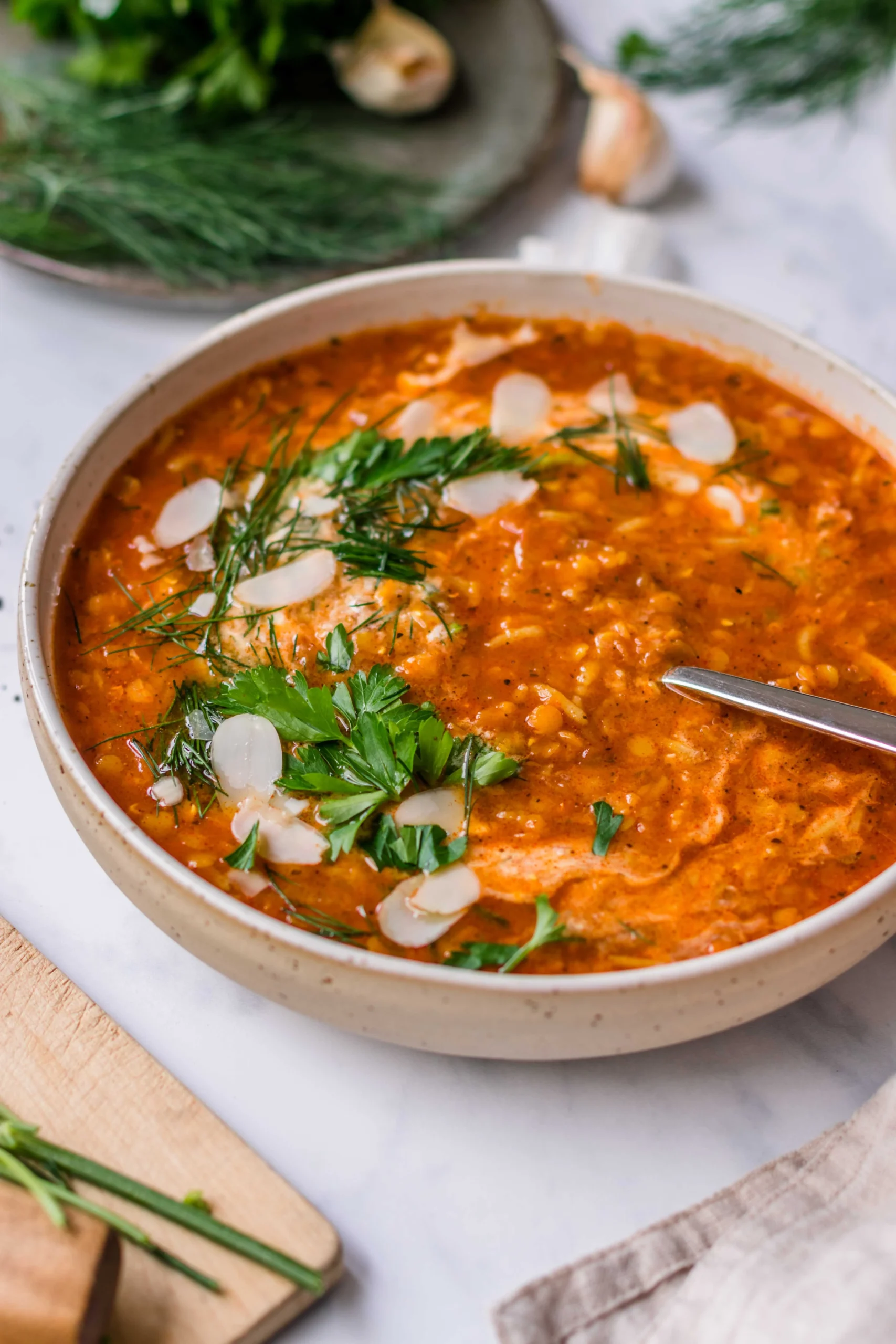 Easy Delicious Red Lentil Soup