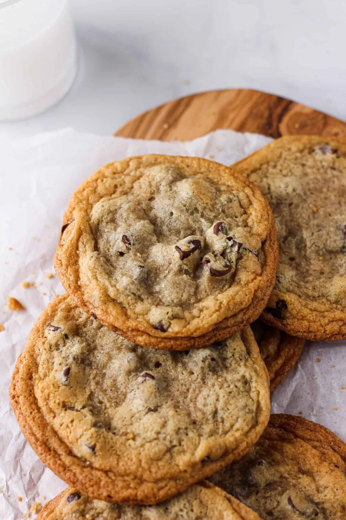 Easy Eggless Oatmeal Chocolate Chip Cookies