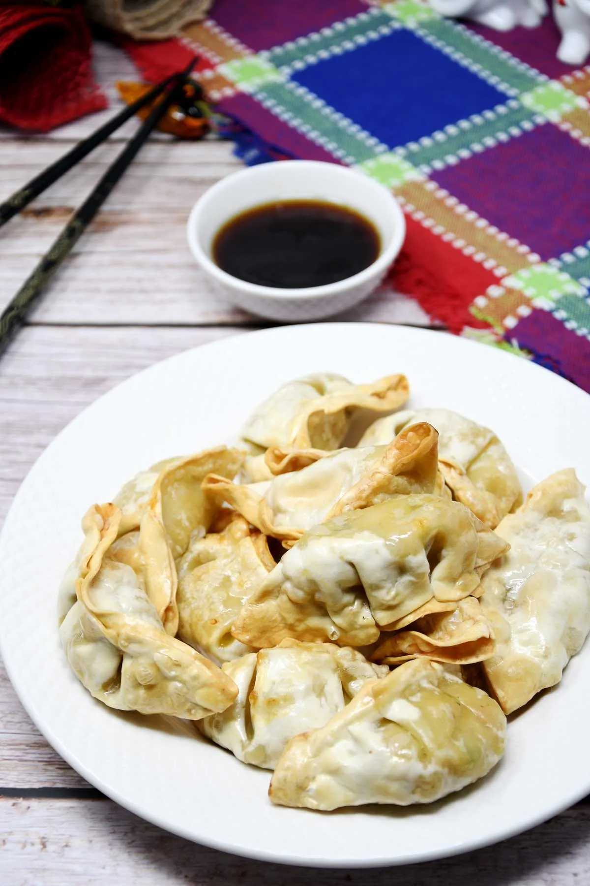 Easy Frozen Potstickers in Air Fryer
