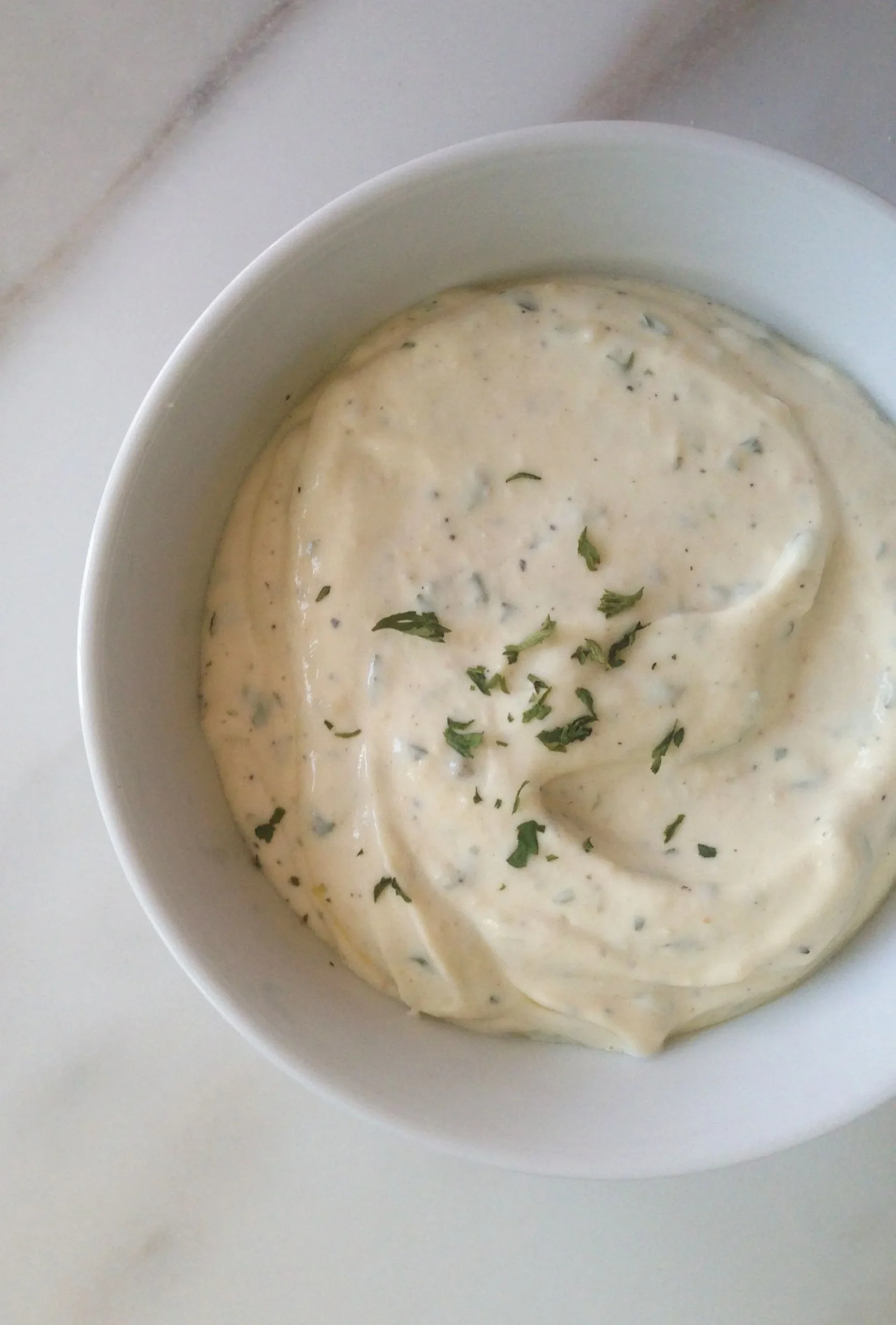 Easy Garlic Parmesan Sauce