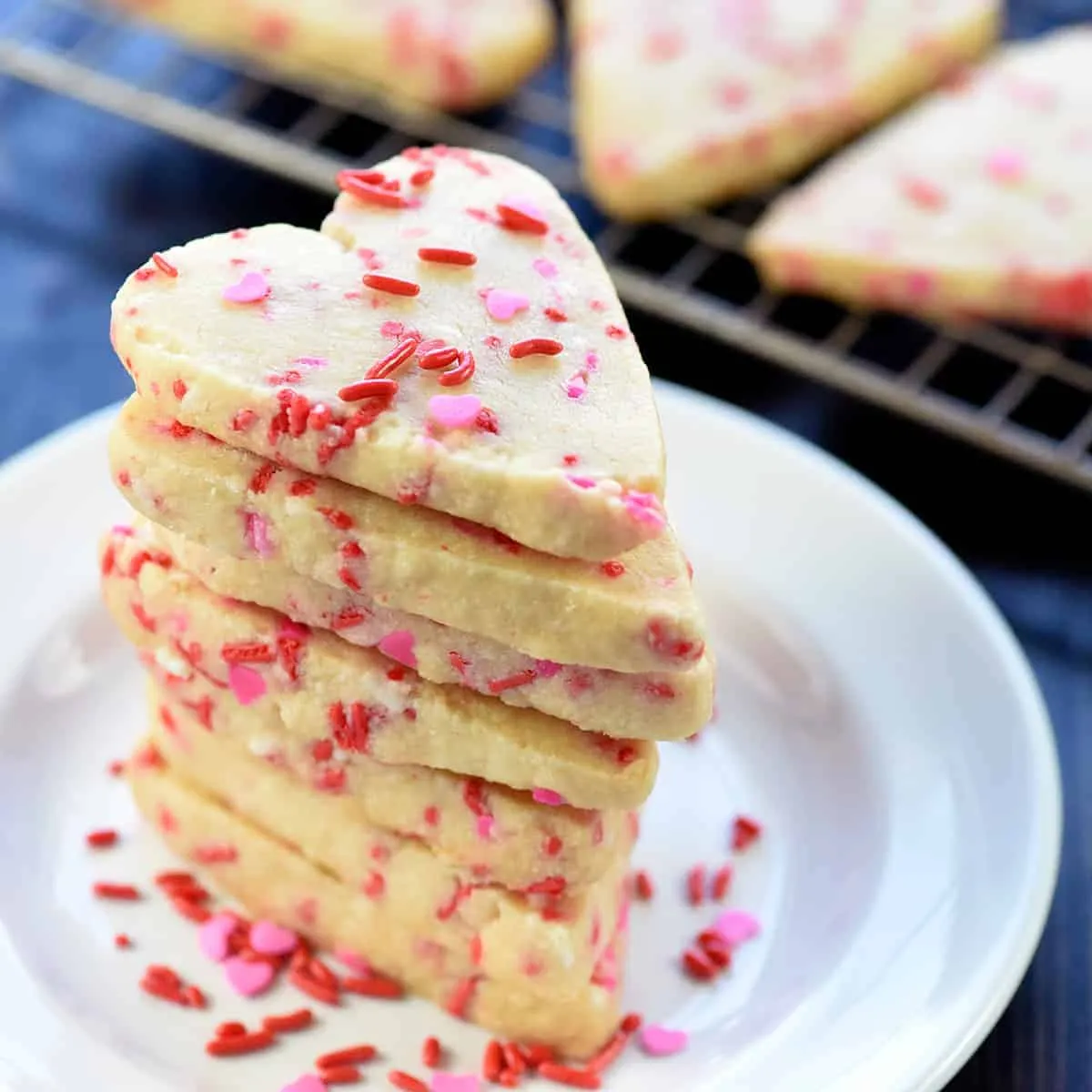 Easy Heart Shaped Cookies