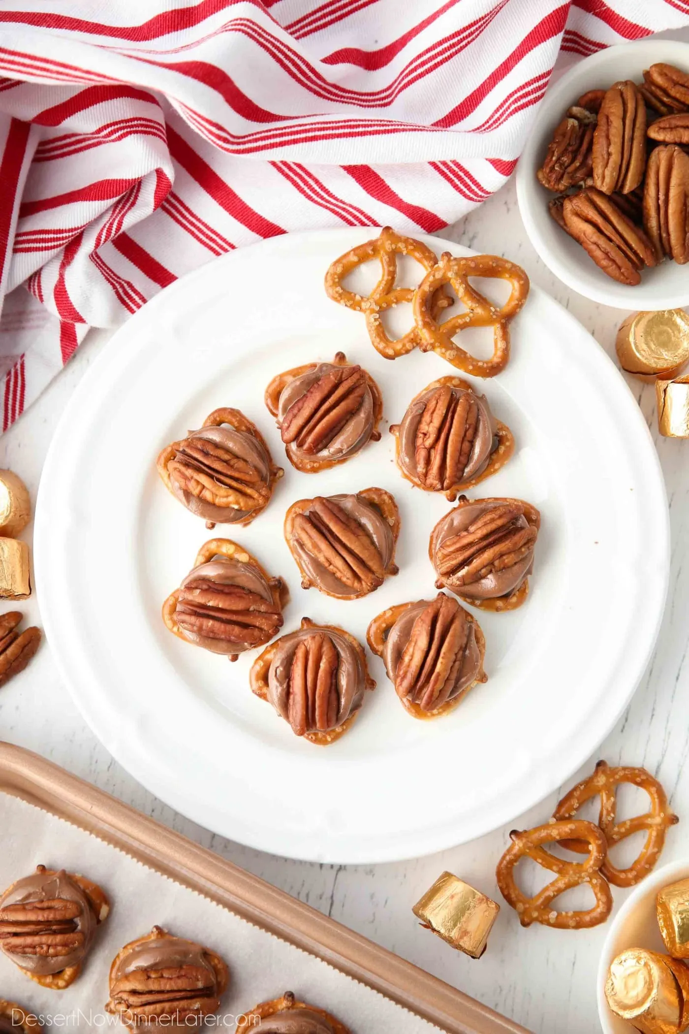 Easy Homemade Pretzel Turtles