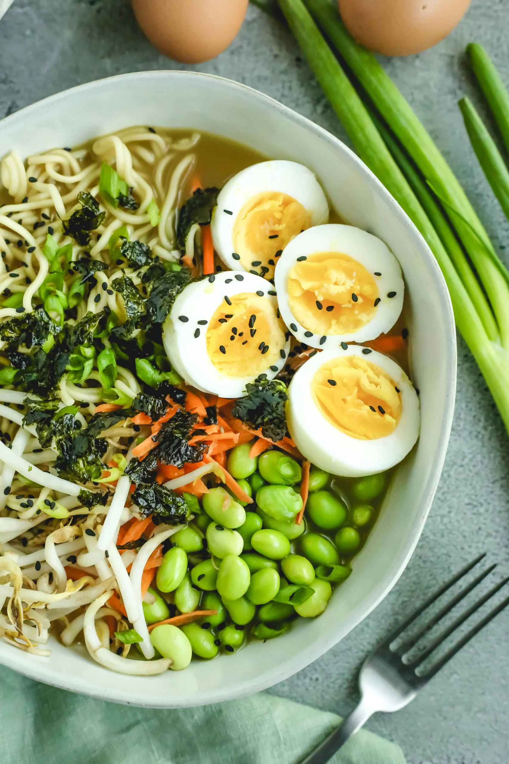 Easy Homemade Ramen with Soft Boiled Eggs