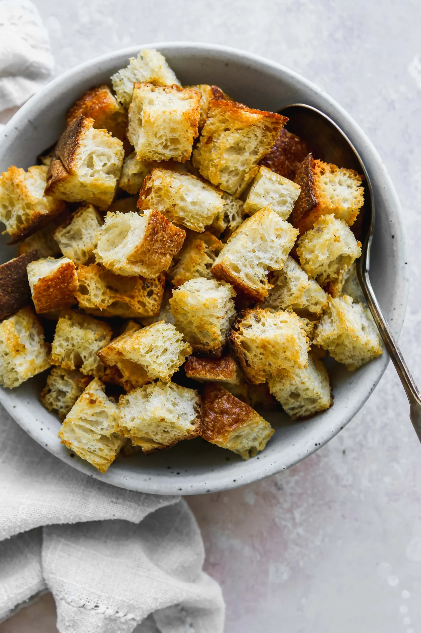 Easy Homemade Sourdough Croutons