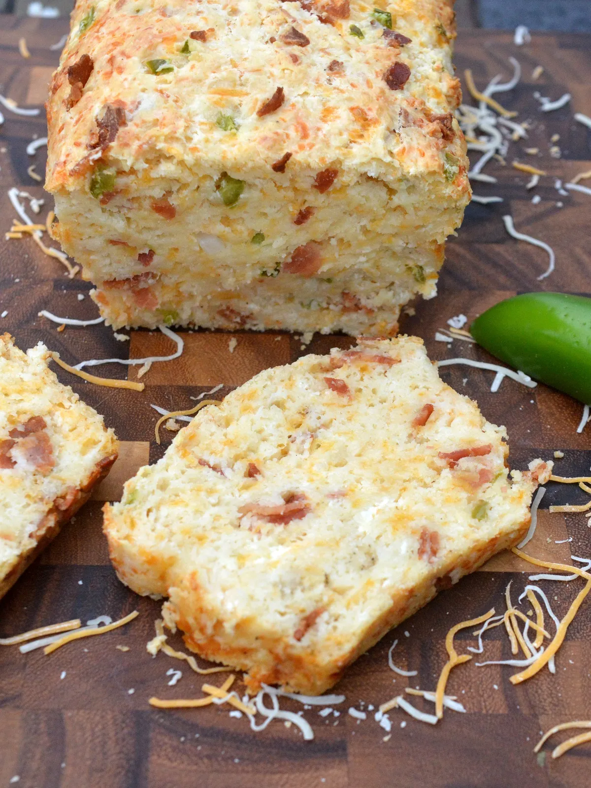 Easy Jalapeno Bacon Cheese Bread