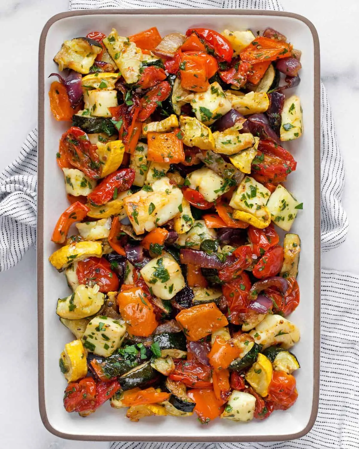 Easy Mediterranean Grilled Vegetables
