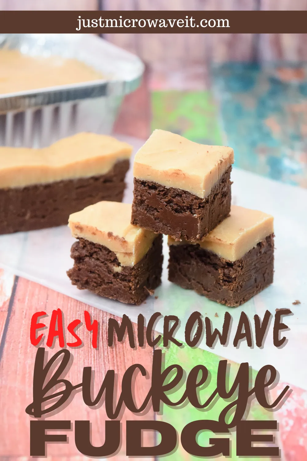 Easy Microwaveable Buckeye Fudge