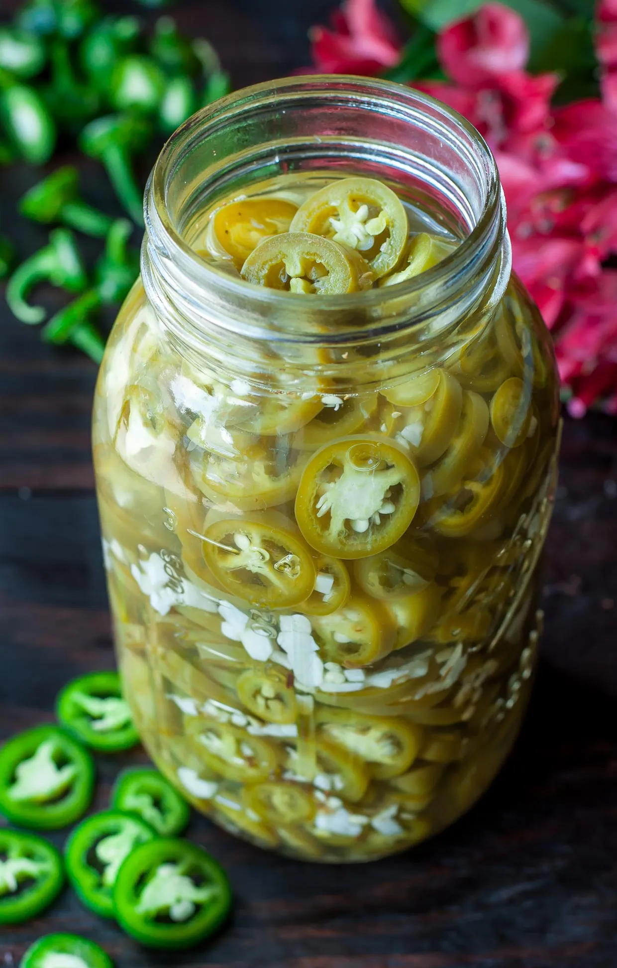 Easy Refrigerator Pickled Jalapenos