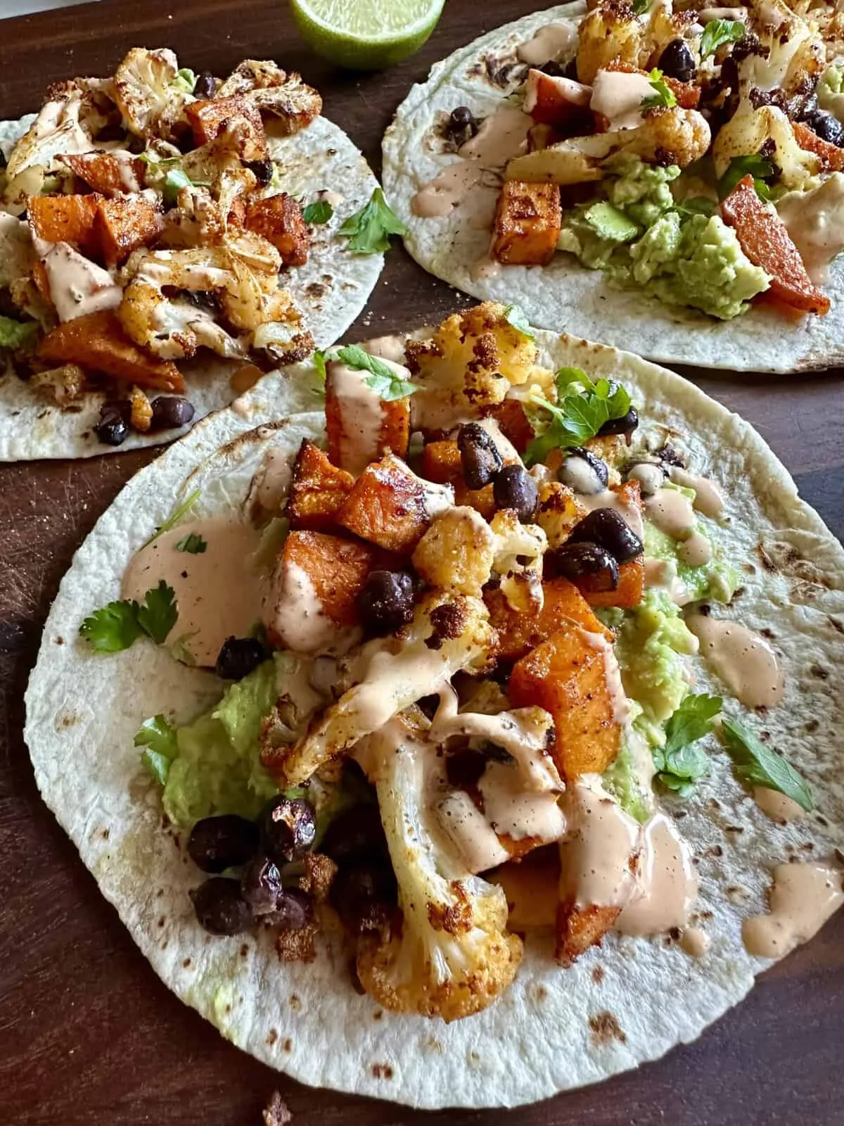 Easy Roasted Veggie Tacos